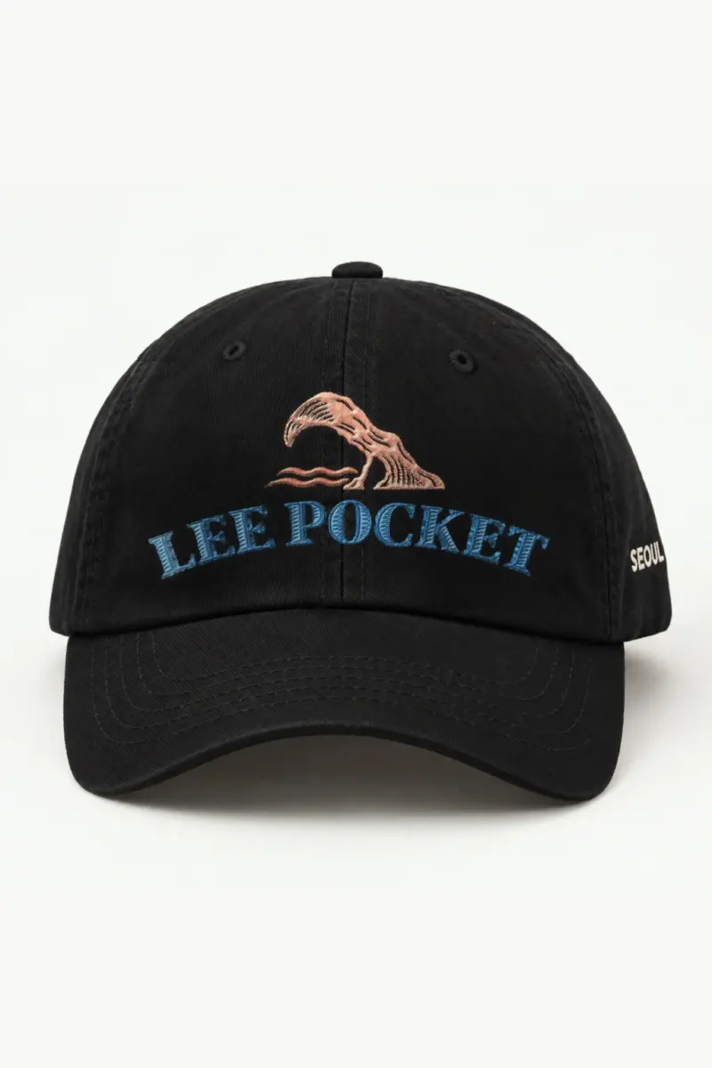 "Lee Pocket Arch Wave" Classic Dad Hat · Embroidered