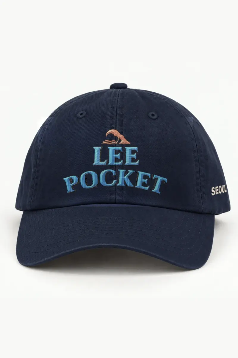 "LEE POCKET" Classic Dad Hat · Embroidered