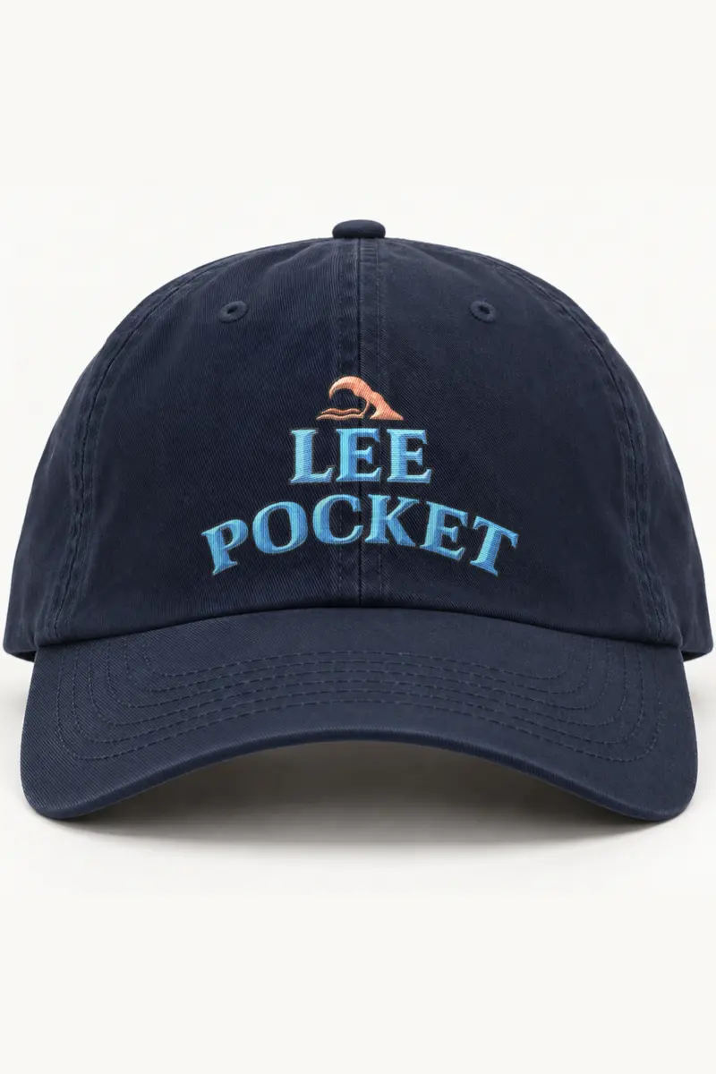 "LEE POCKET" Classic Dad Hat · Embroidered