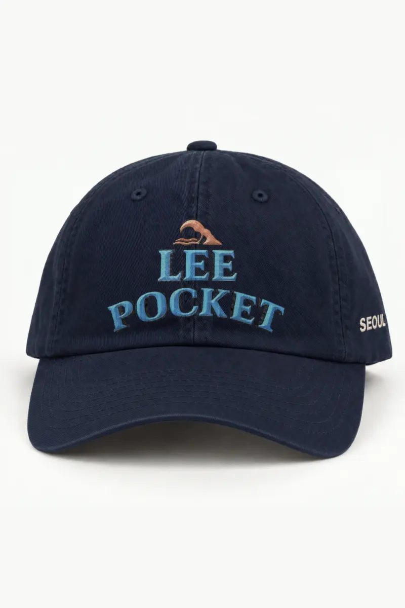 "LEE POCKET" Classic Dad Hat · Embroidered