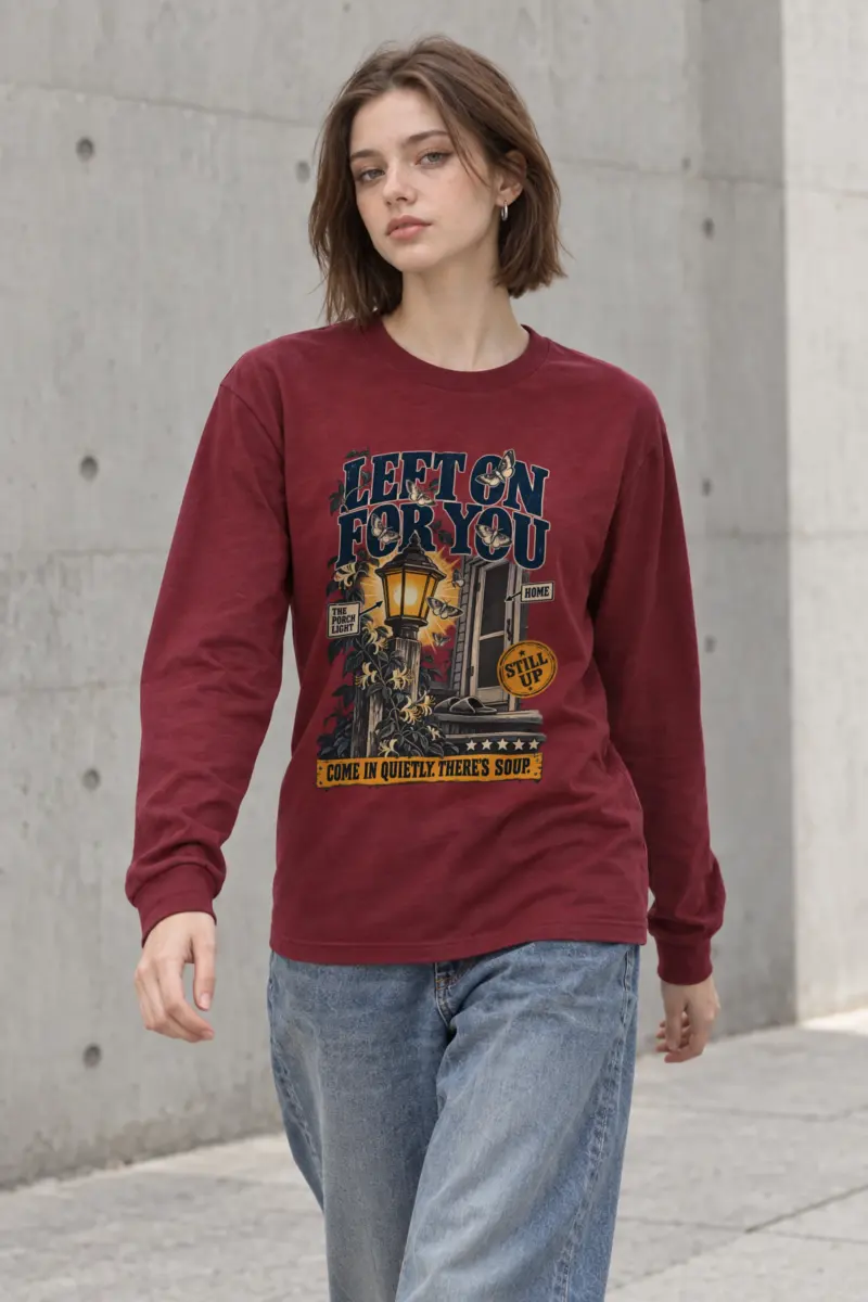 "Left On For You" Unisex Longsleeve T-shirt