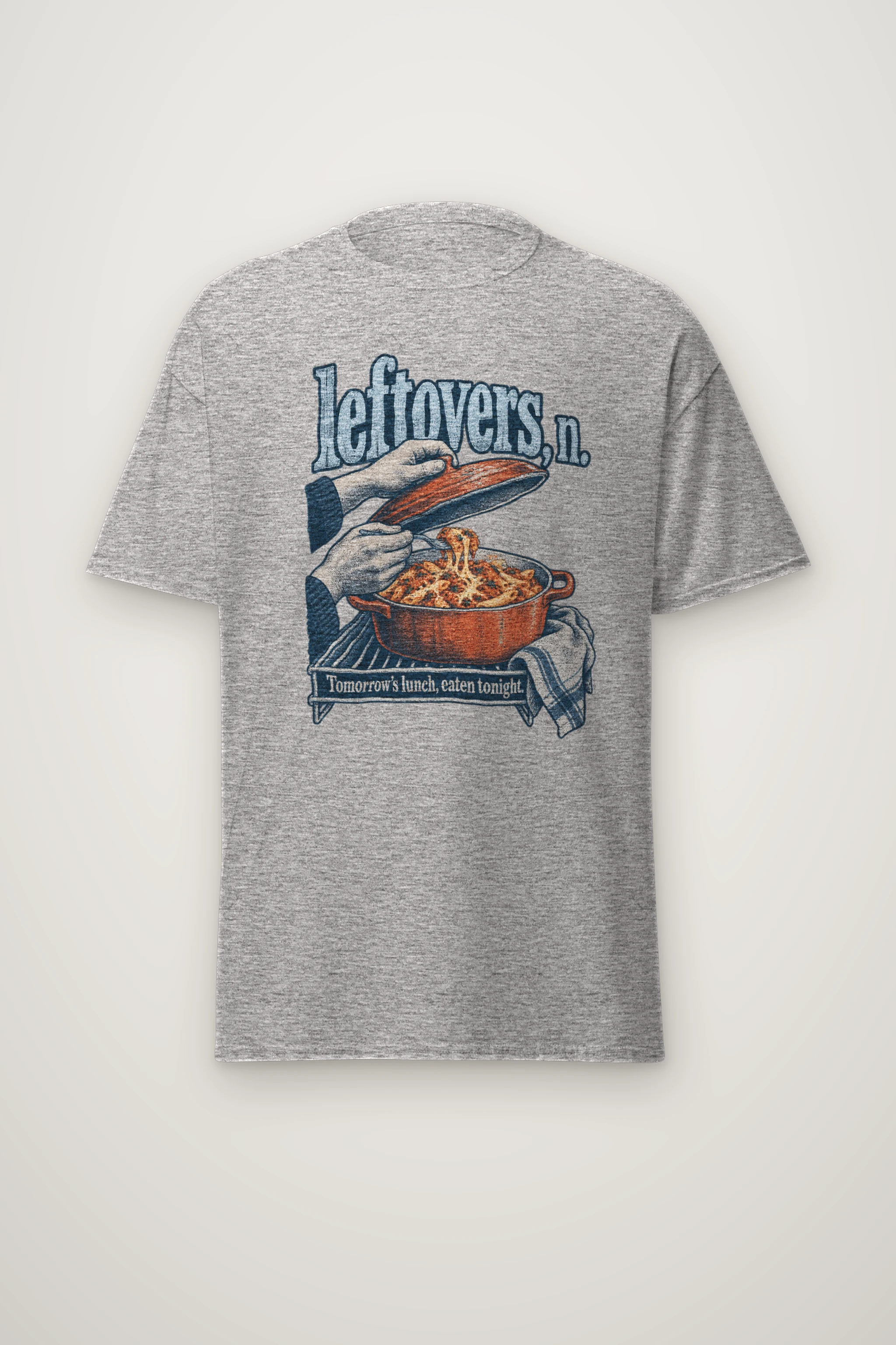 "leftovers, n." Heavyweight Unisex Crewneck T-shirt