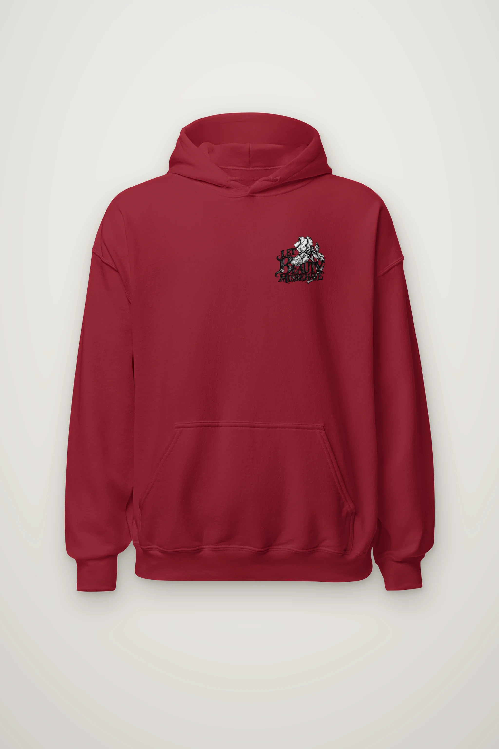"Let Beauty Misbehave" Heavy Blend Unisex Pullover Hoodie