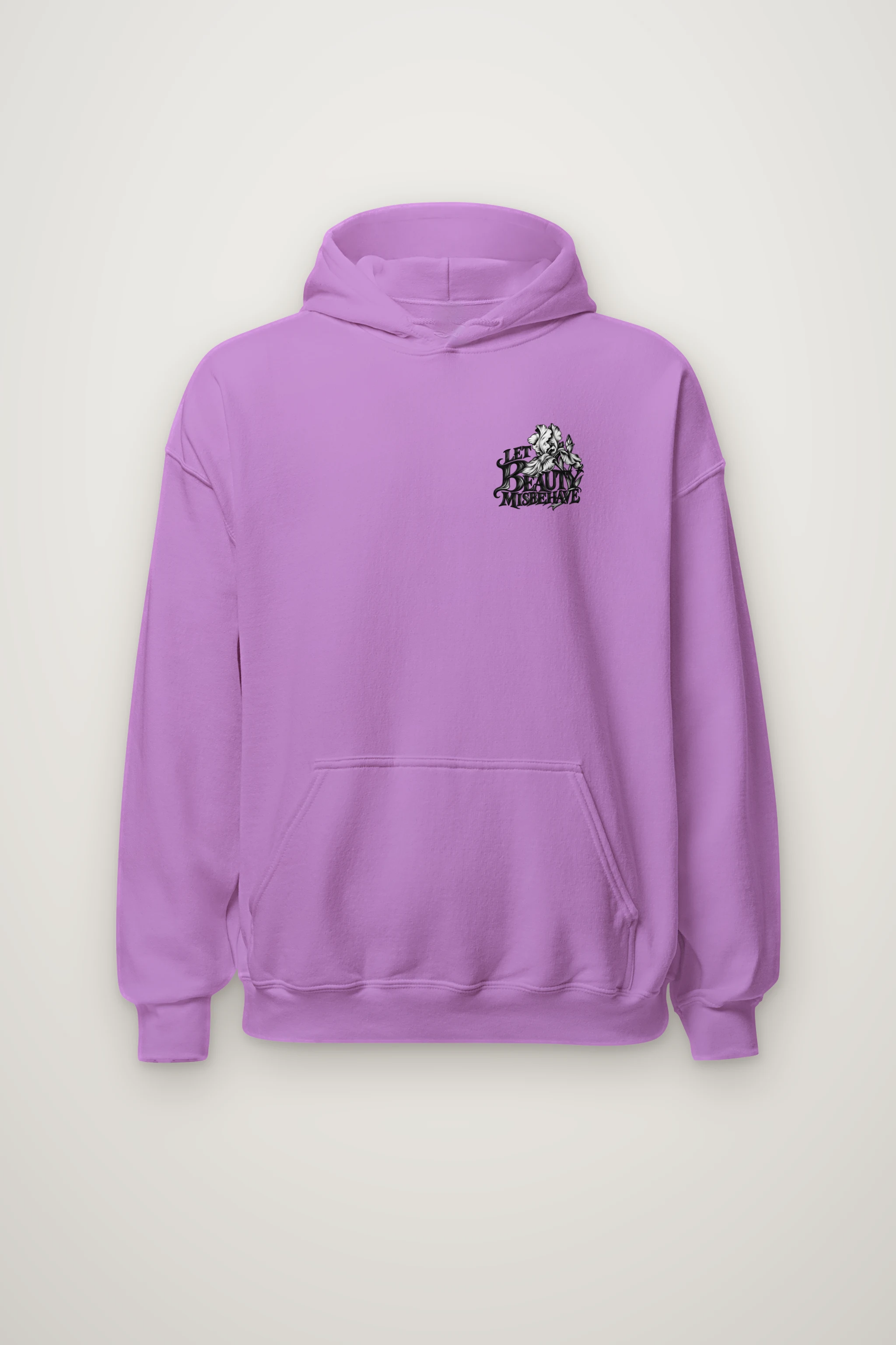 "Let Beauty Misbehave" Heavy Blend Unisex Pullover Hoodie