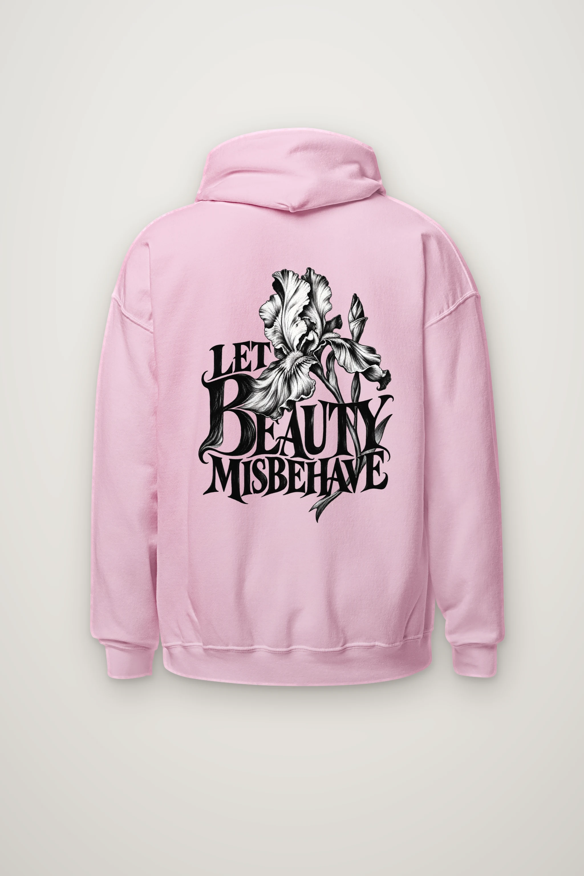 "Let Beauty Misbehave" Heavy Blend Unisex Pullover Hoodie