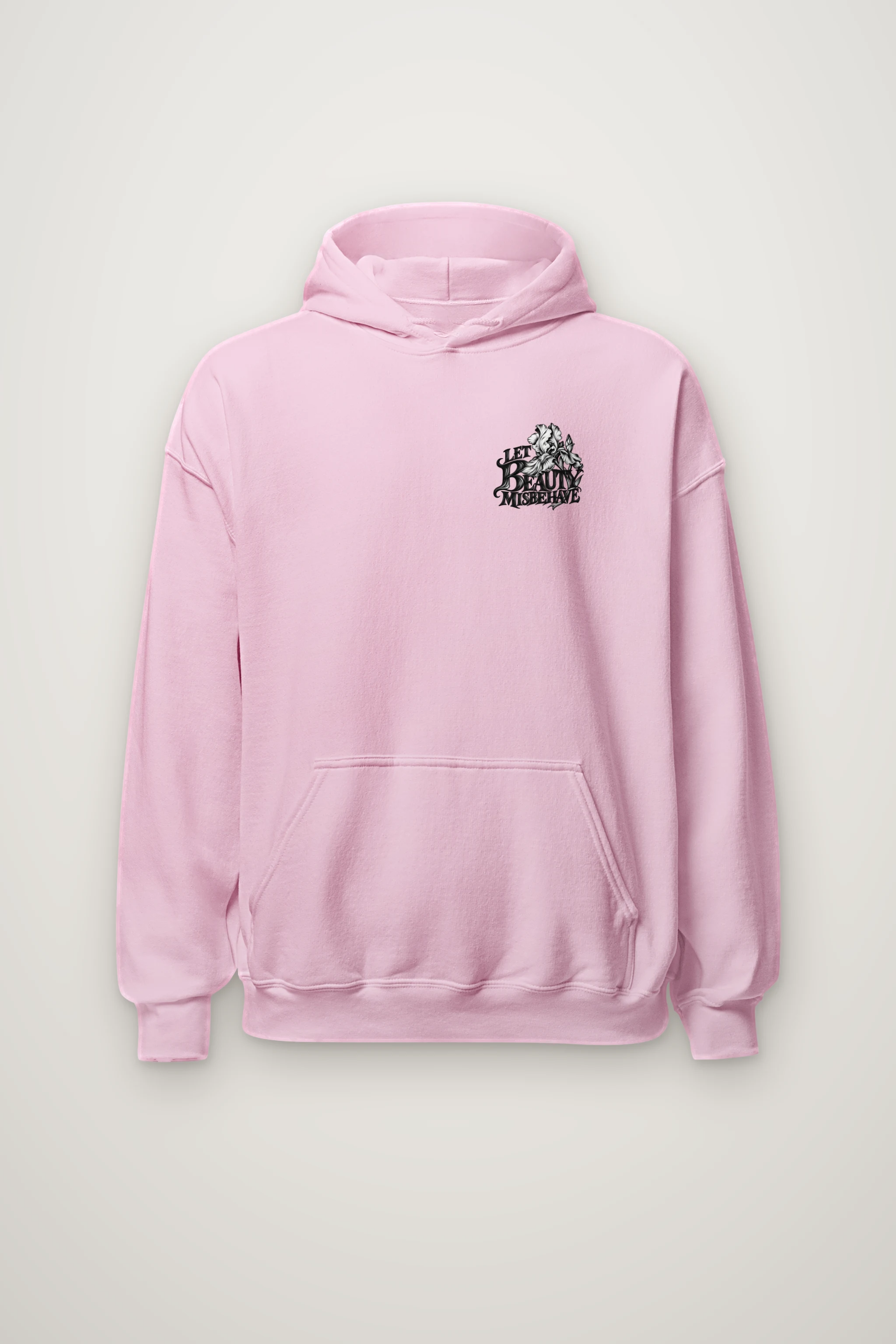 "Let Beauty Misbehave" Heavy Blend Unisex Pullover Hoodie