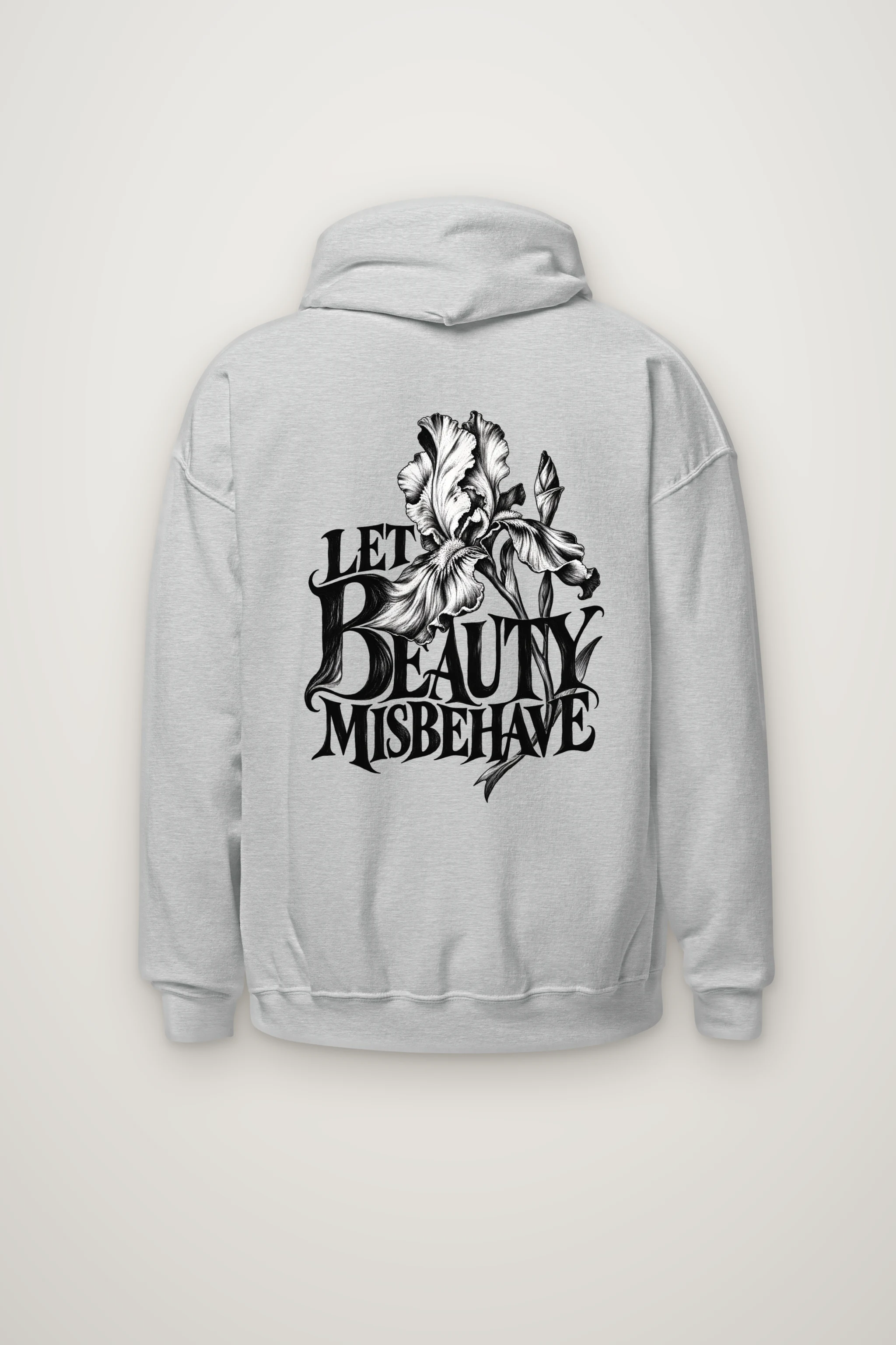 "Let Beauty Misbehave" Heavy Blend Unisex Pullover Hoodie