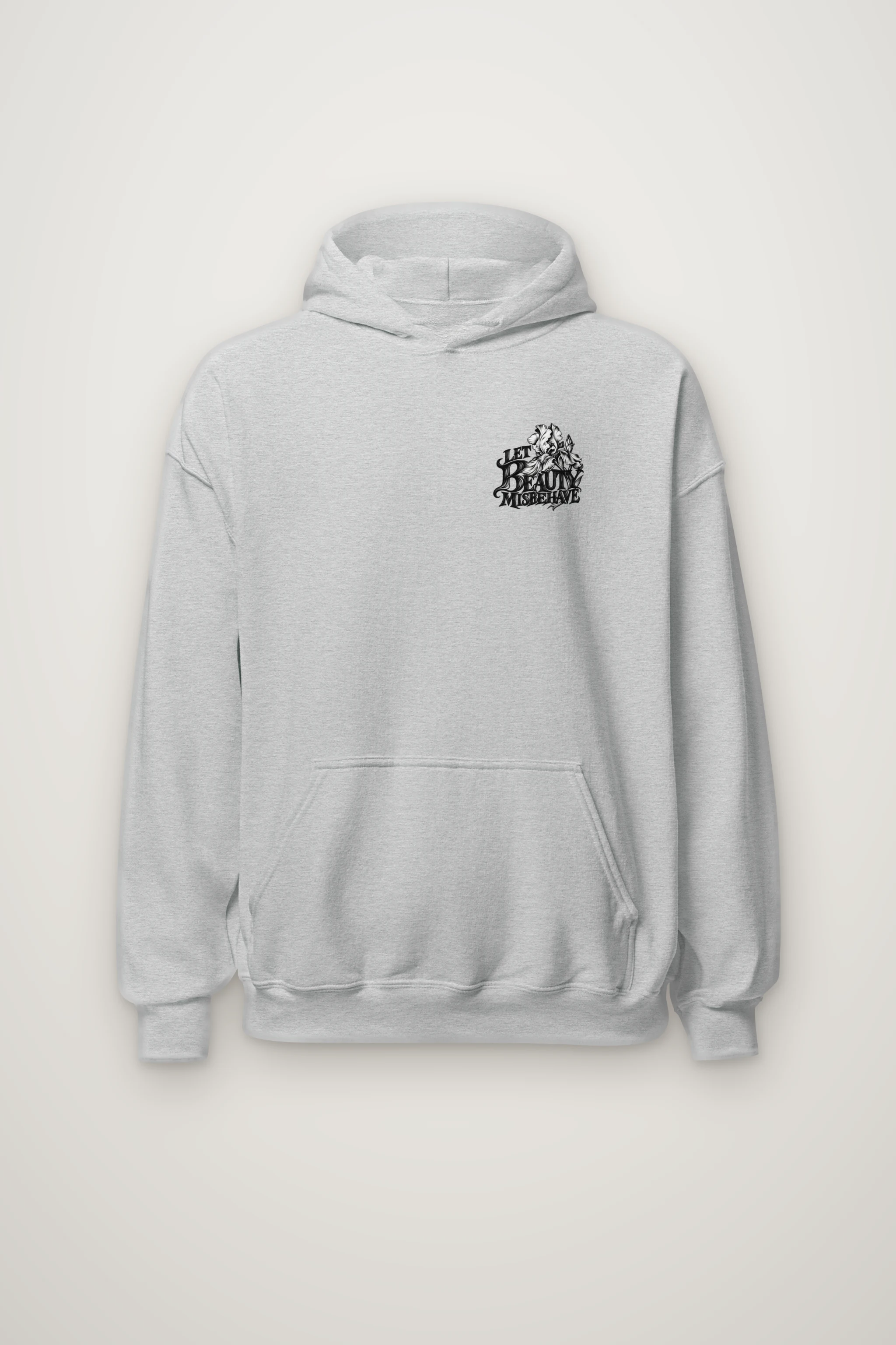 "Let Beauty Misbehave" Heavy Blend Unisex Pullover Hoodie
