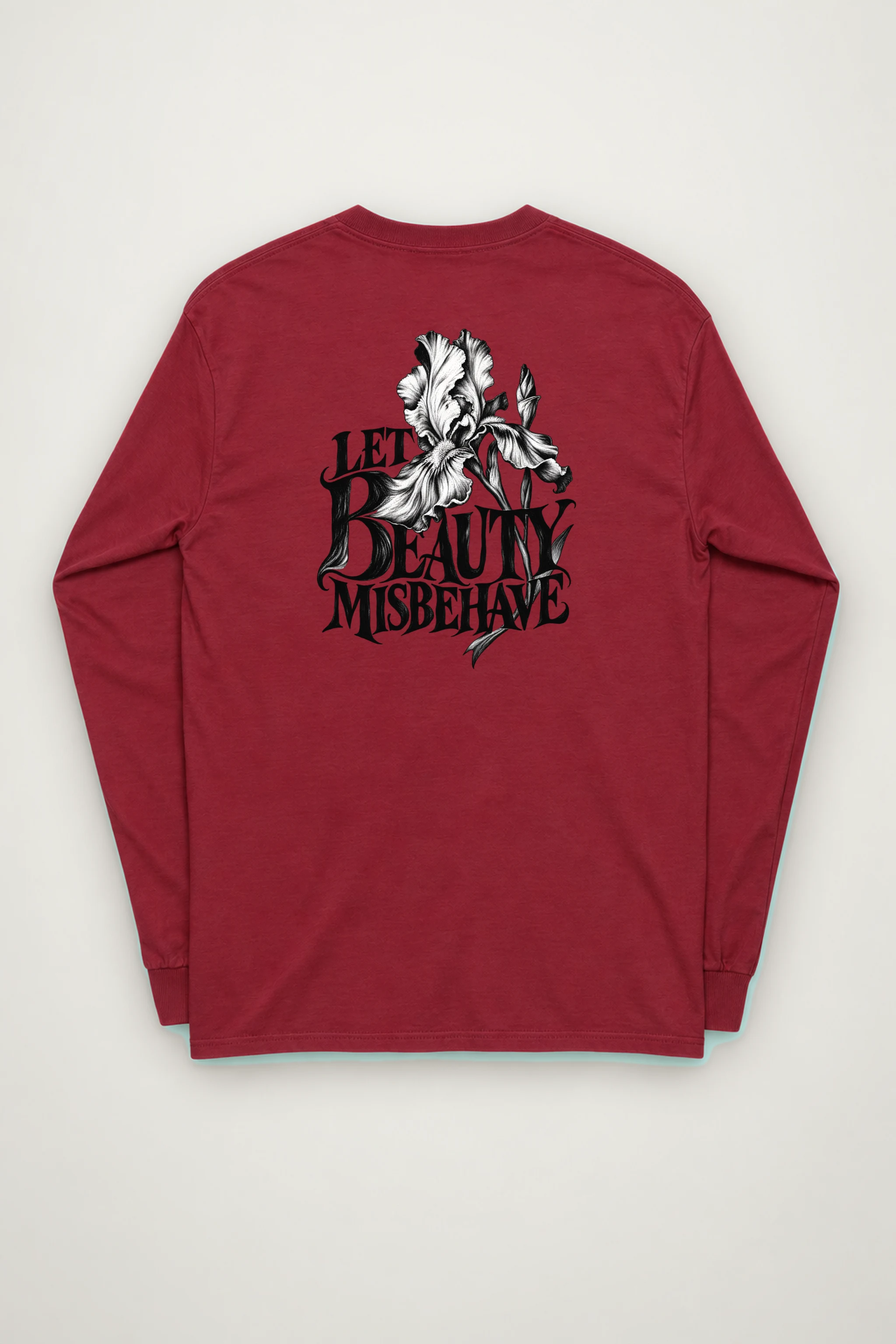 "Let Beauty Misbehave" Unisex Longsleeve T-shirt