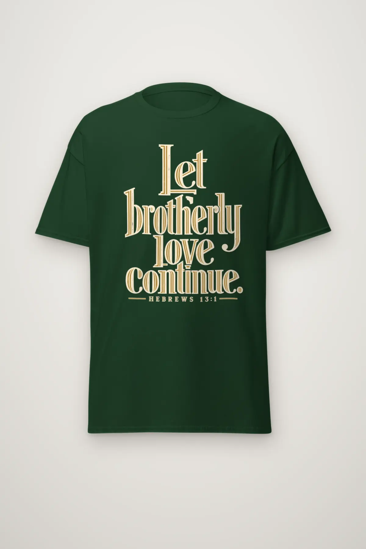"Let Brotherly Love Continue" Heavyweight Unisex Crewneck T-shirt