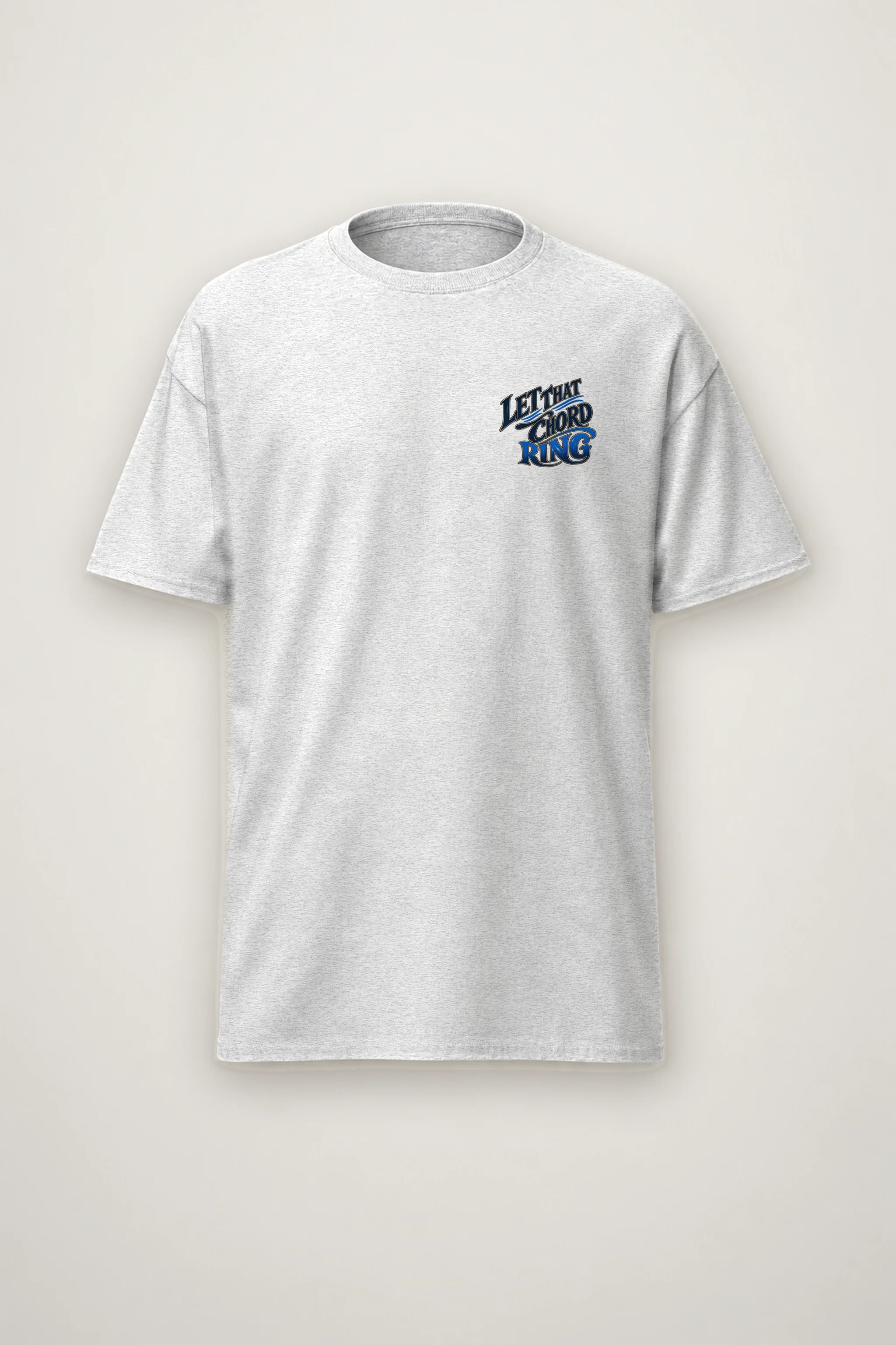 "Let That Chord Ring" Heavyweight Unisex Crewneck T-shirt