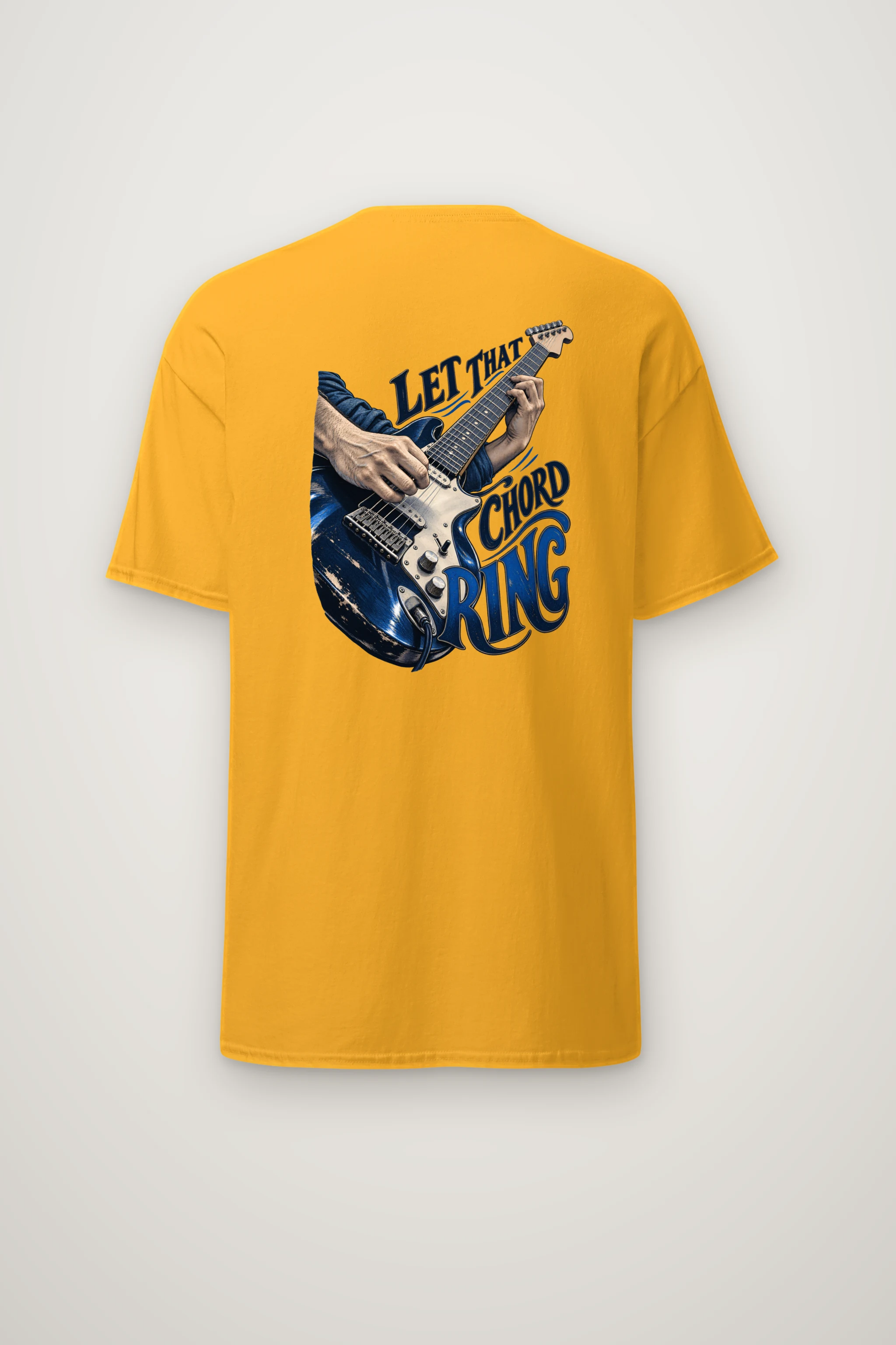 "Let That Chord Ring" Heavyweight Unisex Crewneck T-shirt