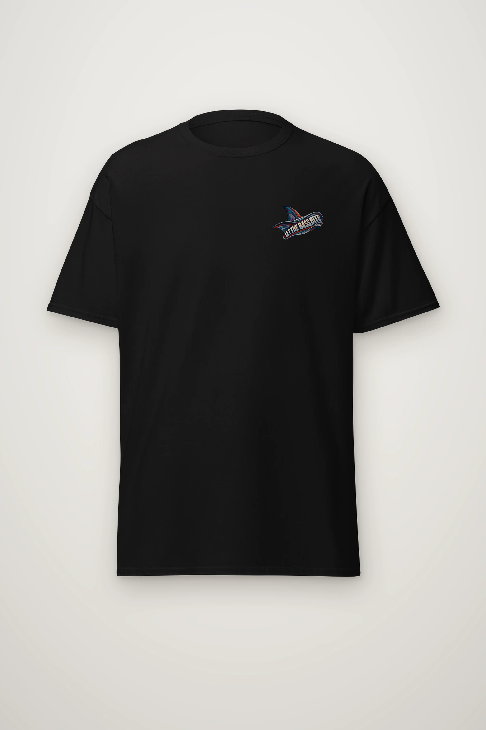 "Let the Bass Bite" Heavyweight Unisex Crewneck T-shirt