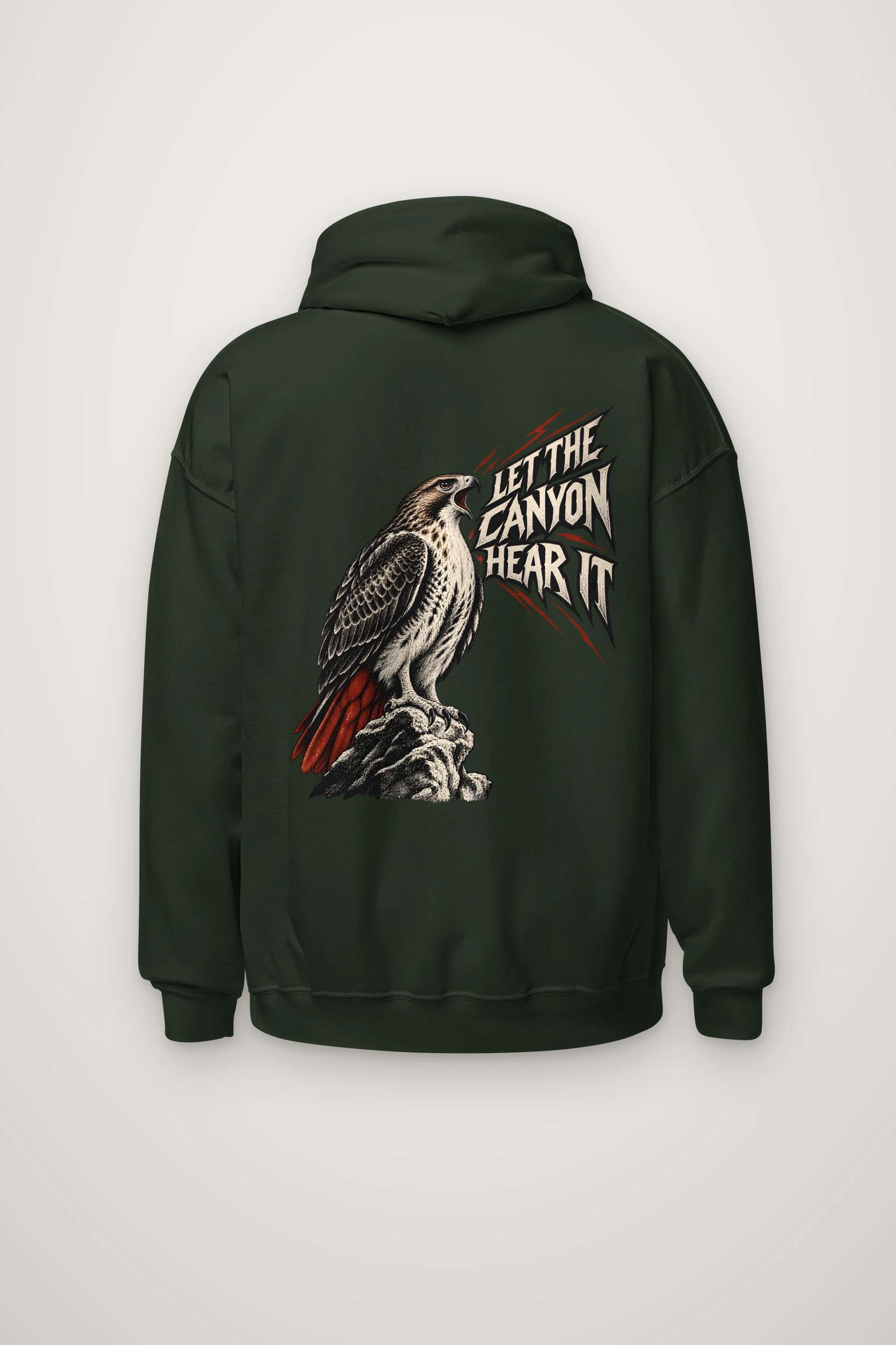 "Let the Canyon Hear It" Heavy Blend Unisex Pullover Hoodie