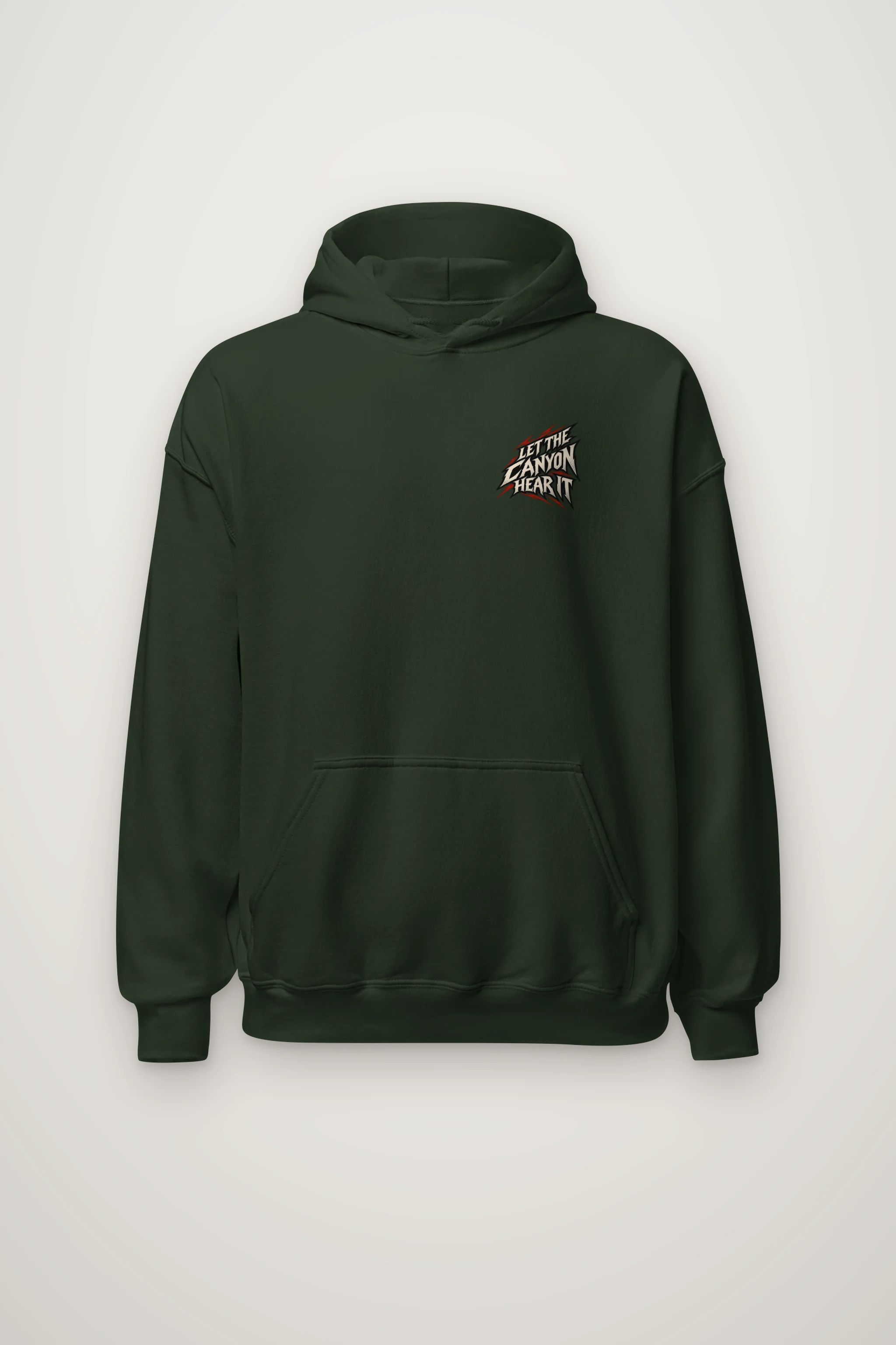 "Let the Canyon Hear It" Heavy Blend Unisex Pullover Hoodie