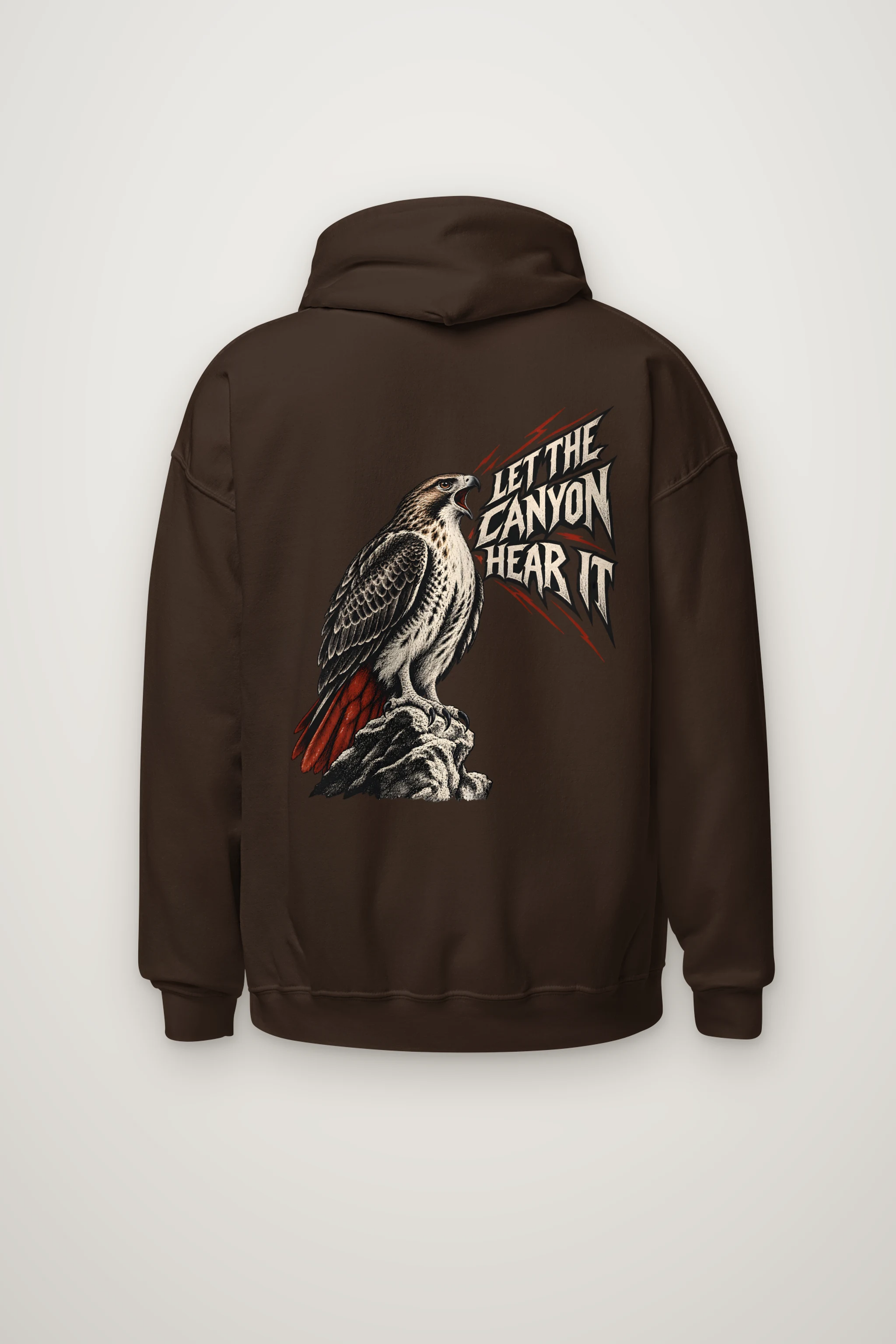 "Let the Canyon Hear It" Heavy Blend Unisex Pullover Hoodie
