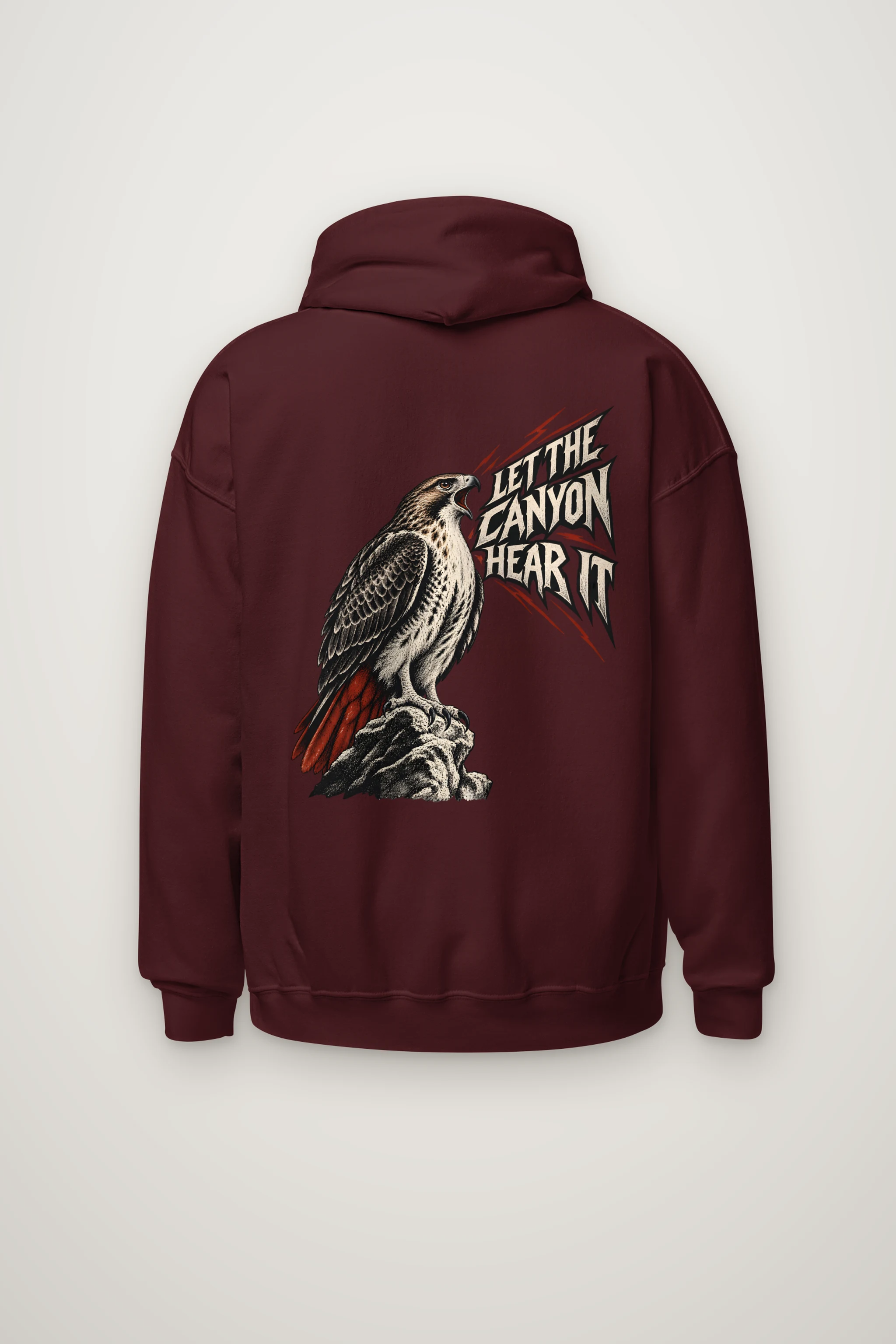 "Let the Canyon Hear It" Heavy Blend Unisex Pullover Hoodie