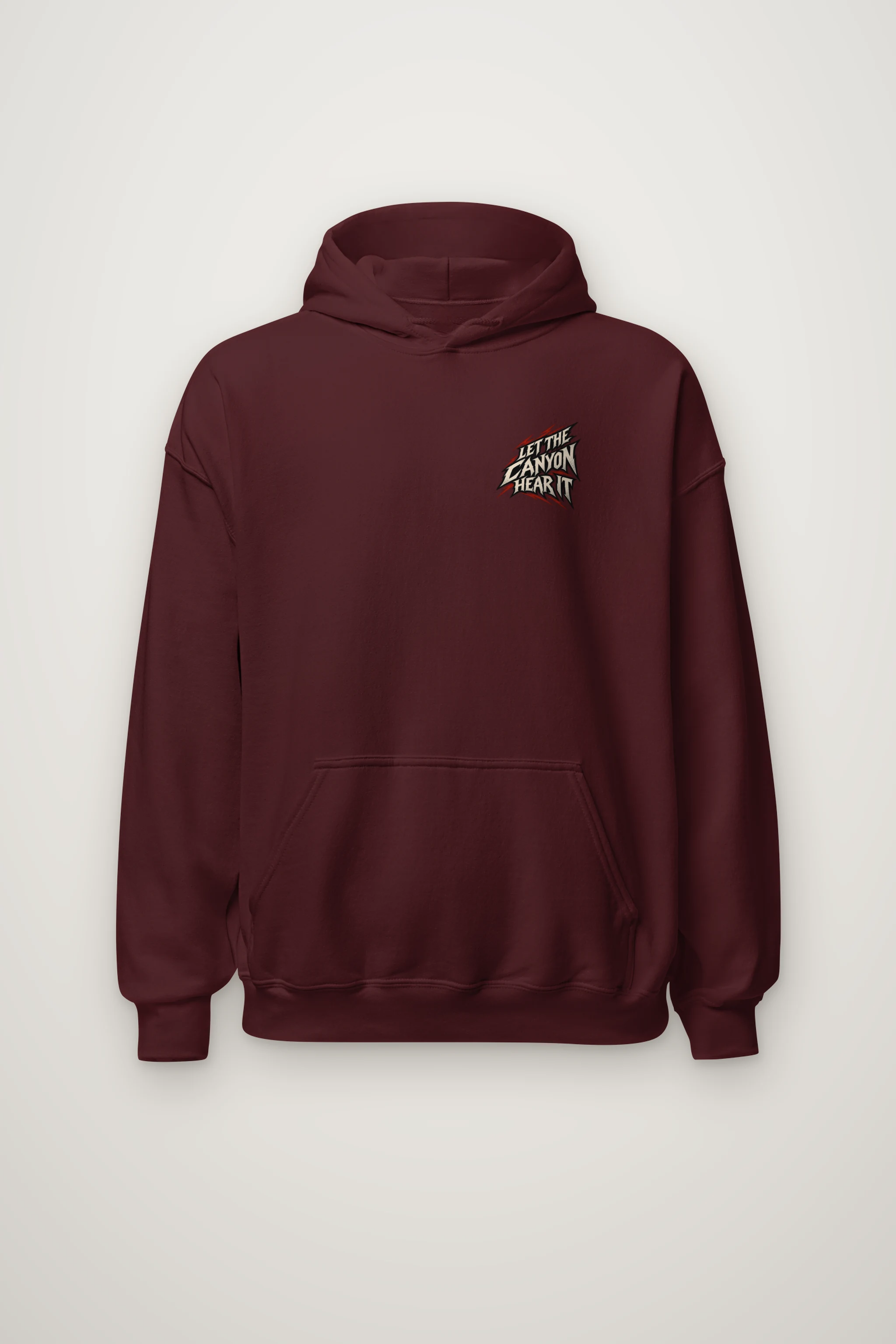 "Let the Canyon Hear It" Heavy Blend Unisex Pullover Hoodie