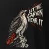 "Let the Canyon Hear It" Heavyweight Unisex Crewneck T-shirt