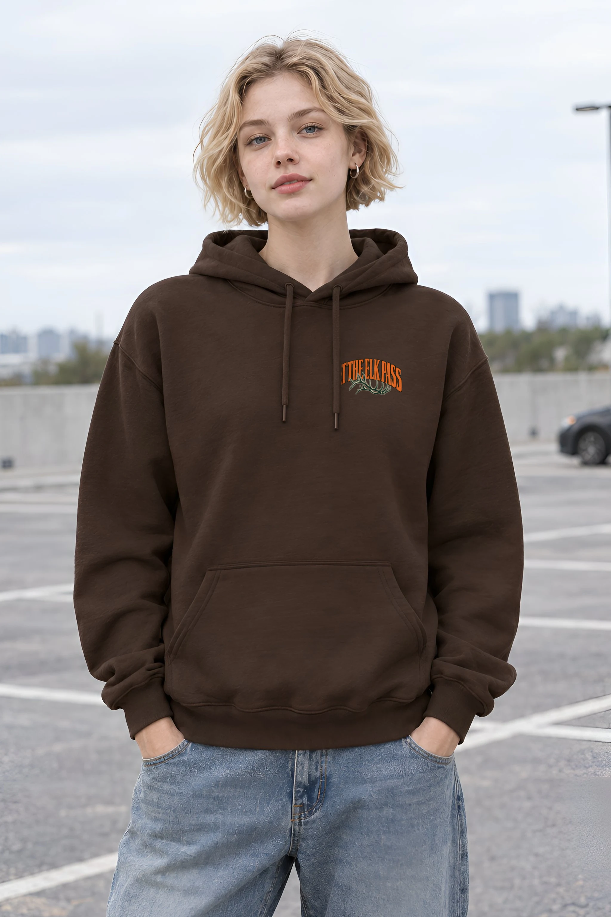 "Let the Elk Pass" Heavy Blend Unisex Pullover Hoodie