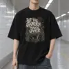 "Let the Garden Take Over" Men's Oversized Heavyweight Crewneck T-Shirt
