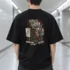 "Let The Garden Through" Men's Oversized Heavyweight Crewneck T-Shirt