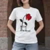 "Let the Rose Lean" Heavyweight Unisex Crewneck T-shirt