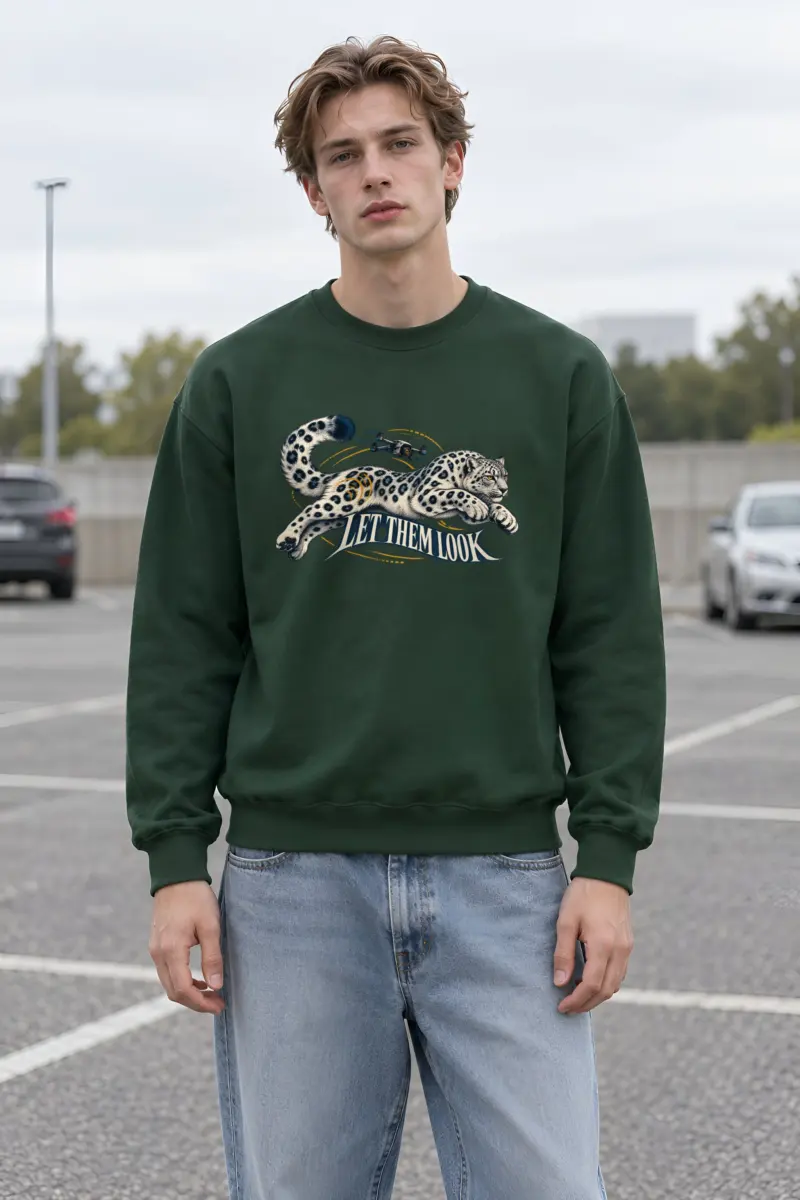 "Let Them Look" Heavy Blend Unisex Crewneck Sweatshirt