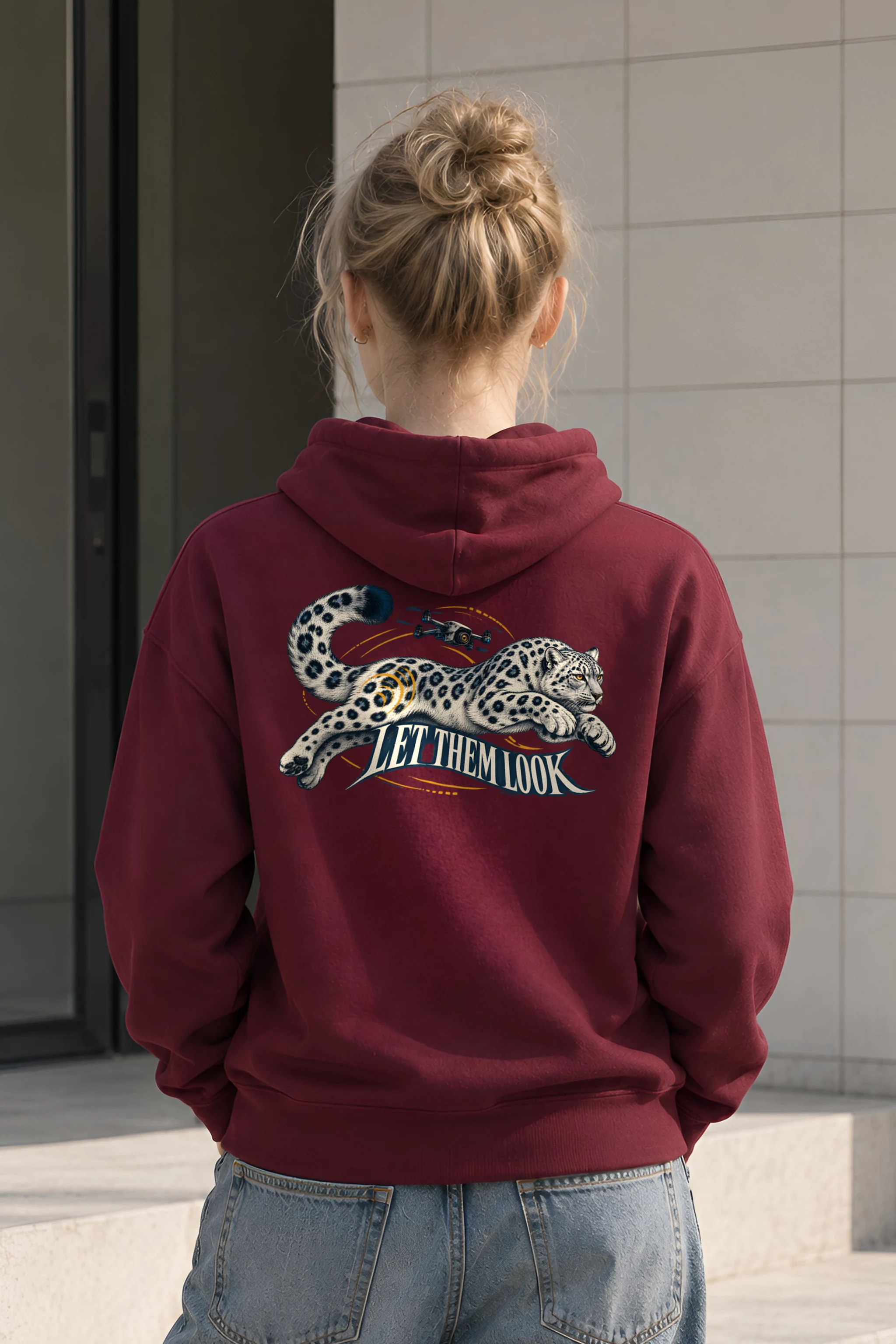 "Let Them Look" Heavy Blend Unisex Pullover Hoodie