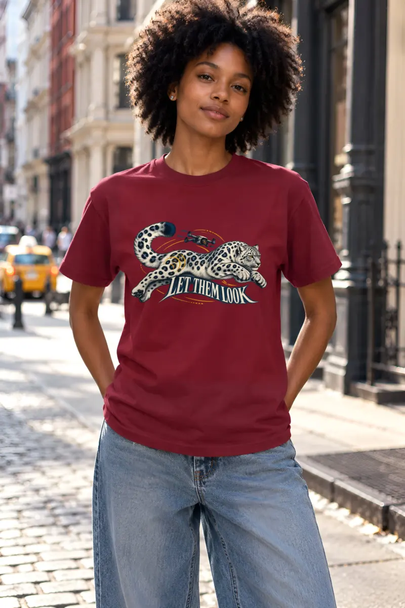 "Let Them Look" Heavyweight Unisex Crewneck T-shirt