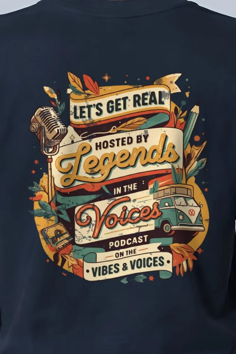 "Let’s Get Real" Heavyweight Unisex Crewneck T-shirt