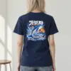 "Let's Go Dolphin" Heavyweight Unisex Crewneck T-shirt