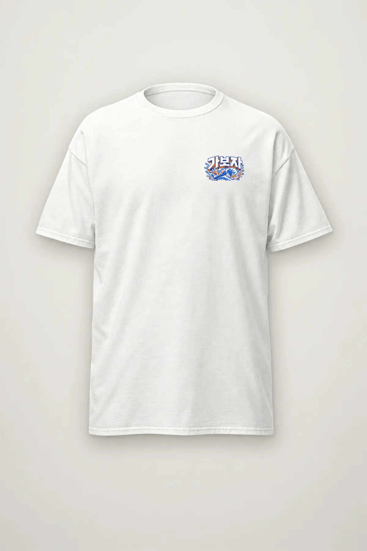 "Let's Go Dolphin" Heavyweight Unisex Crewneck T-shirt