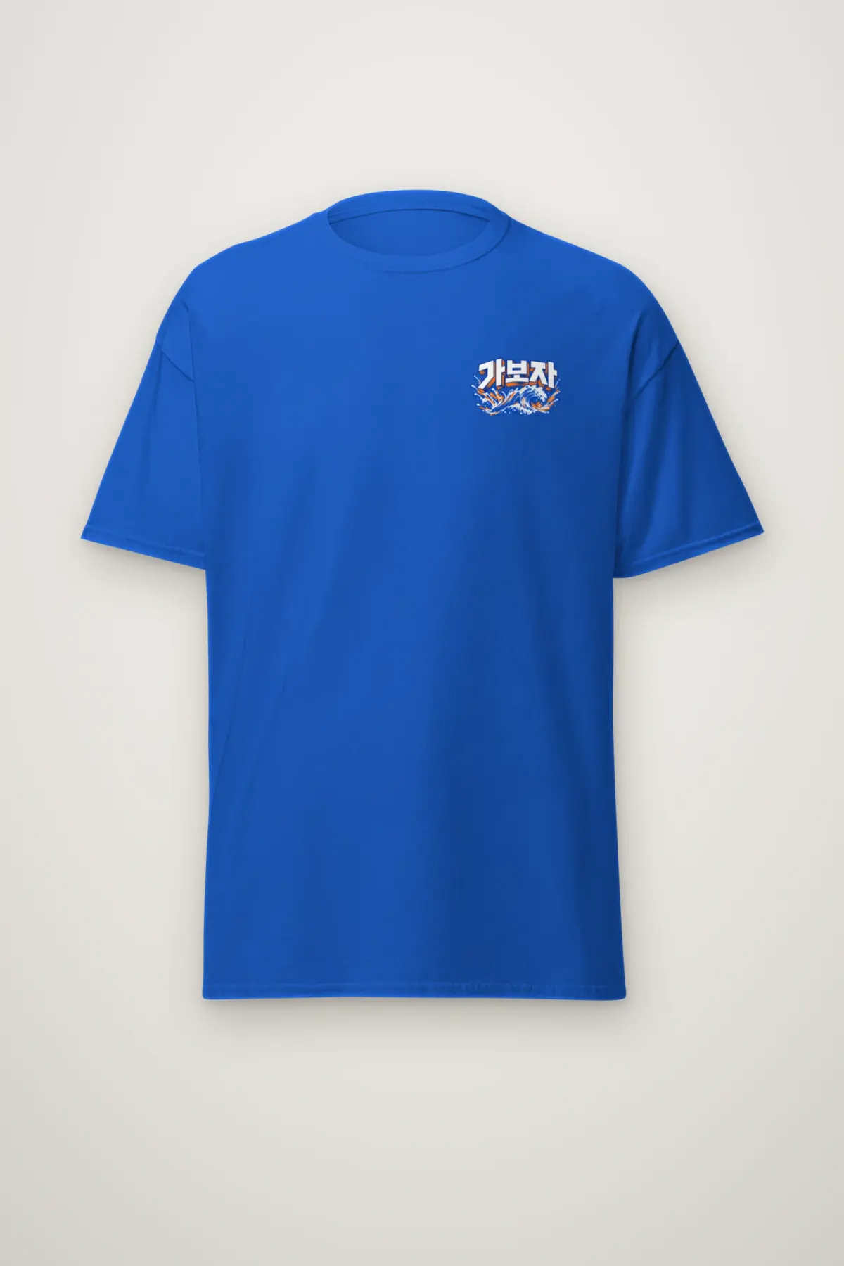 "Let's Go Dolphin" Heavyweight Unisex Crewneck T-shirt