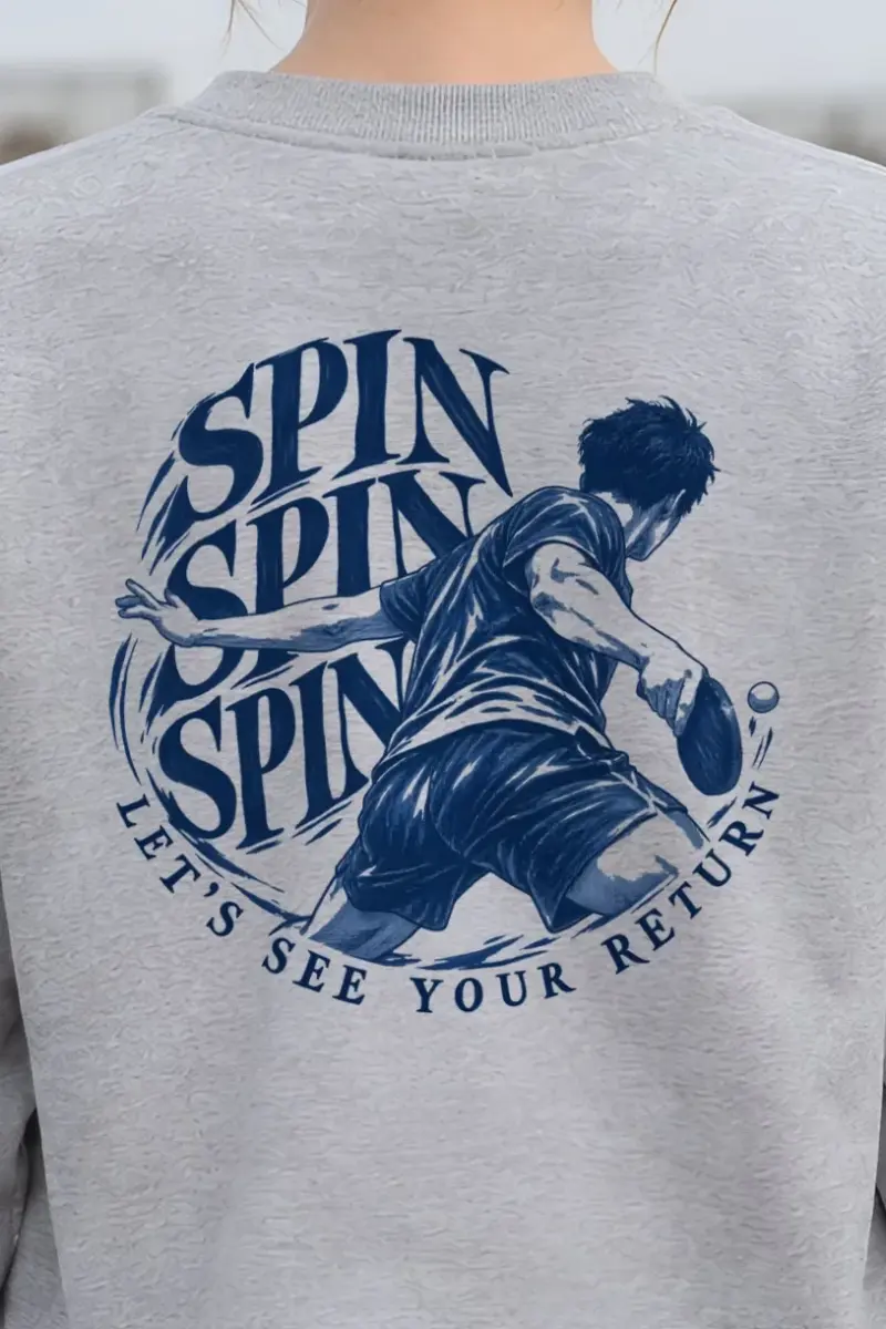 "Let’s See Your Return" Heavy Blend Unisex Crewneck Sweatshirt - the graphic up close
