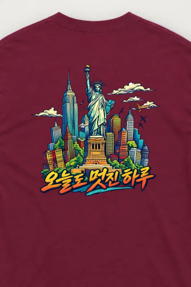 "Liberty City Glow" Unisex Longsleeve T-shirt