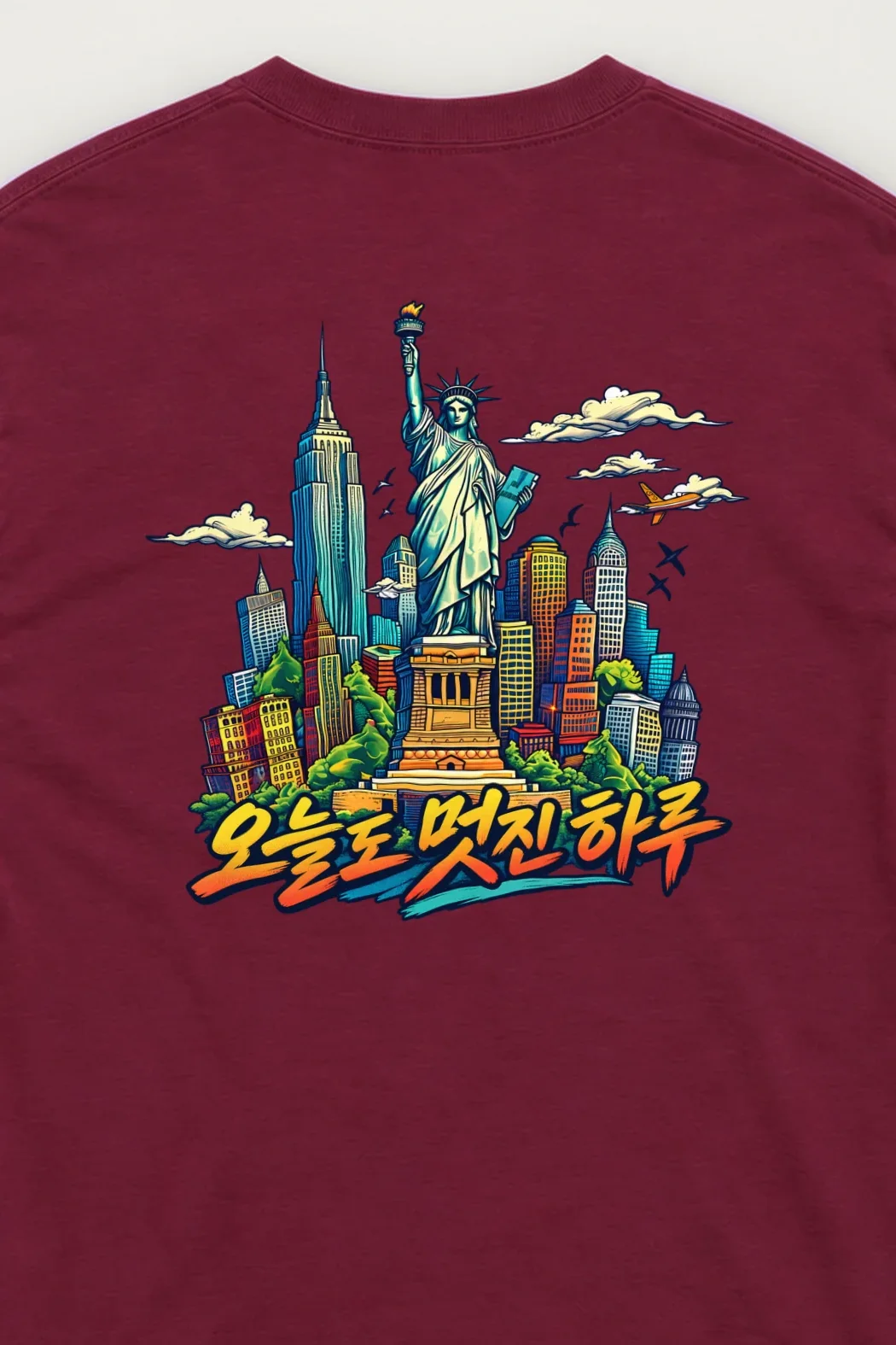 "Liberty City Glow" Unisex Longsleeve T-shirt