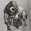 "Lift Without the Theater" Heavyweight Unisex Crewneck T-shirt