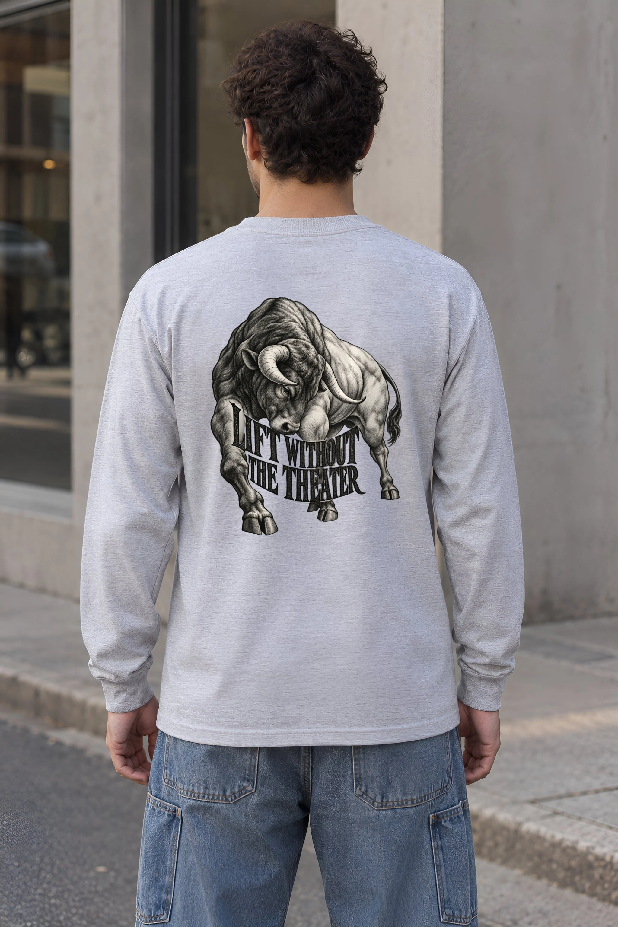 "Lift Without the Theater" Unisex Longsleeve T-shirt