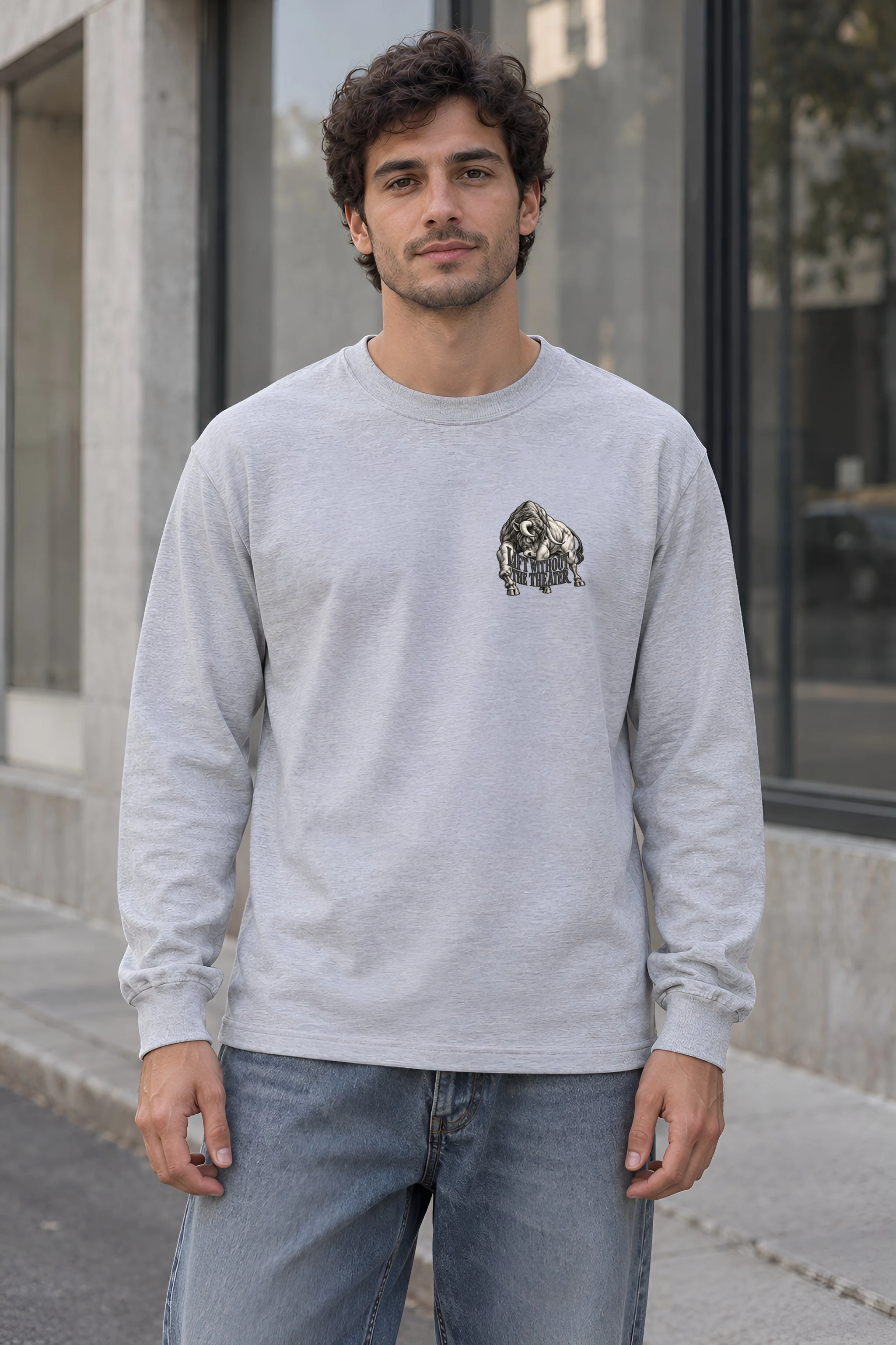 "Lift Without the Theater" Unisex Longsleeve T-shirt