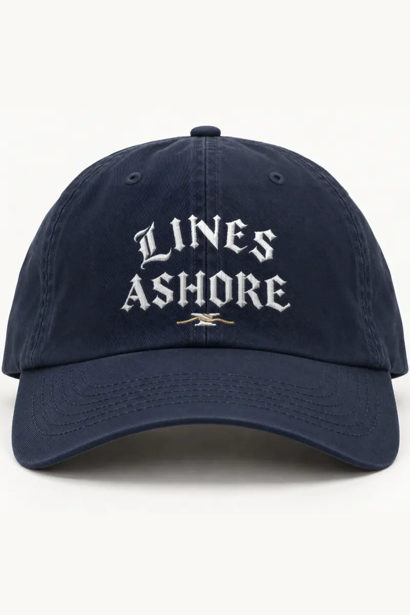 "Lines Ashore" Classic Dad Hat · Embroidered