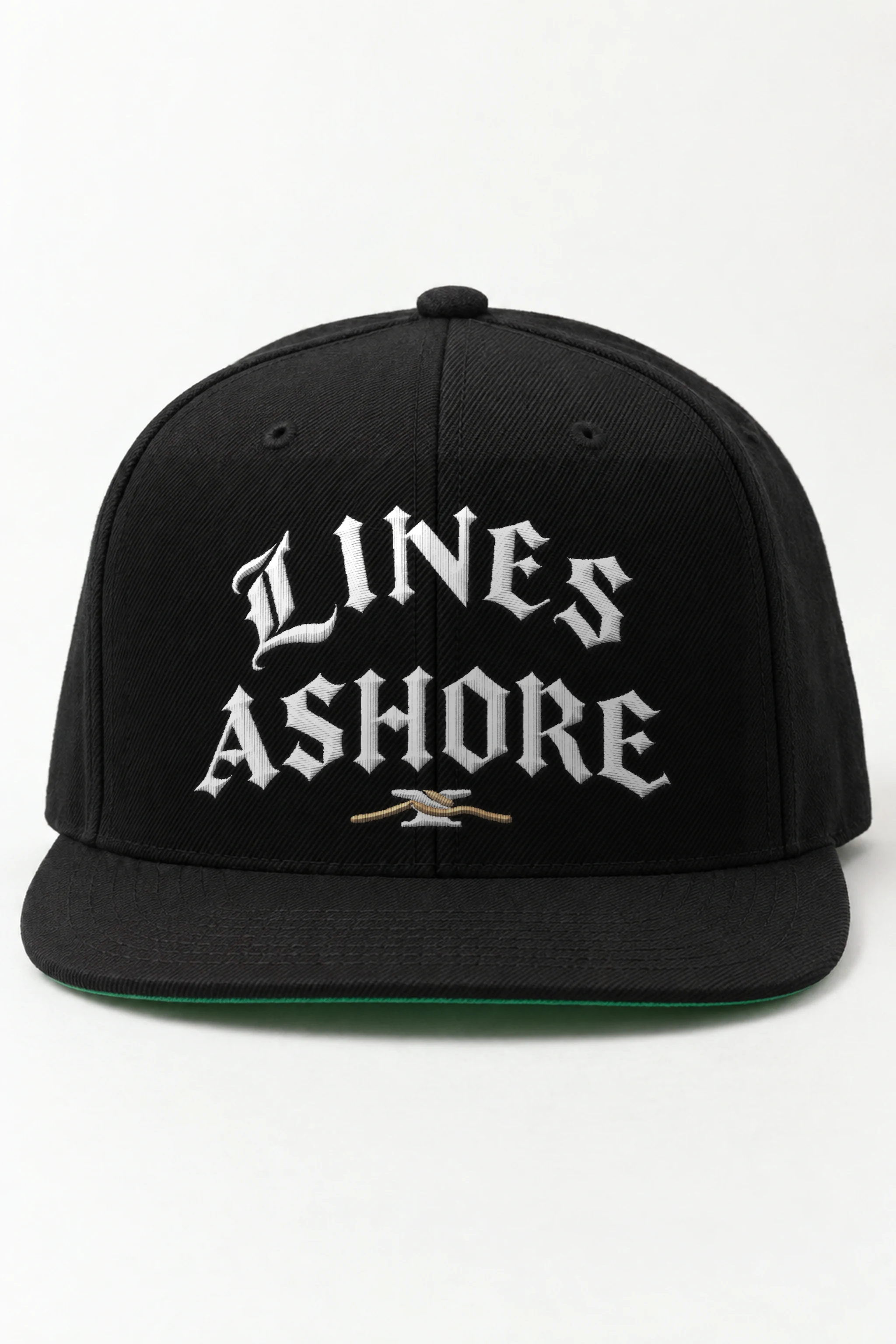 "Lines Ashore" Classic Snapback · Embroidered