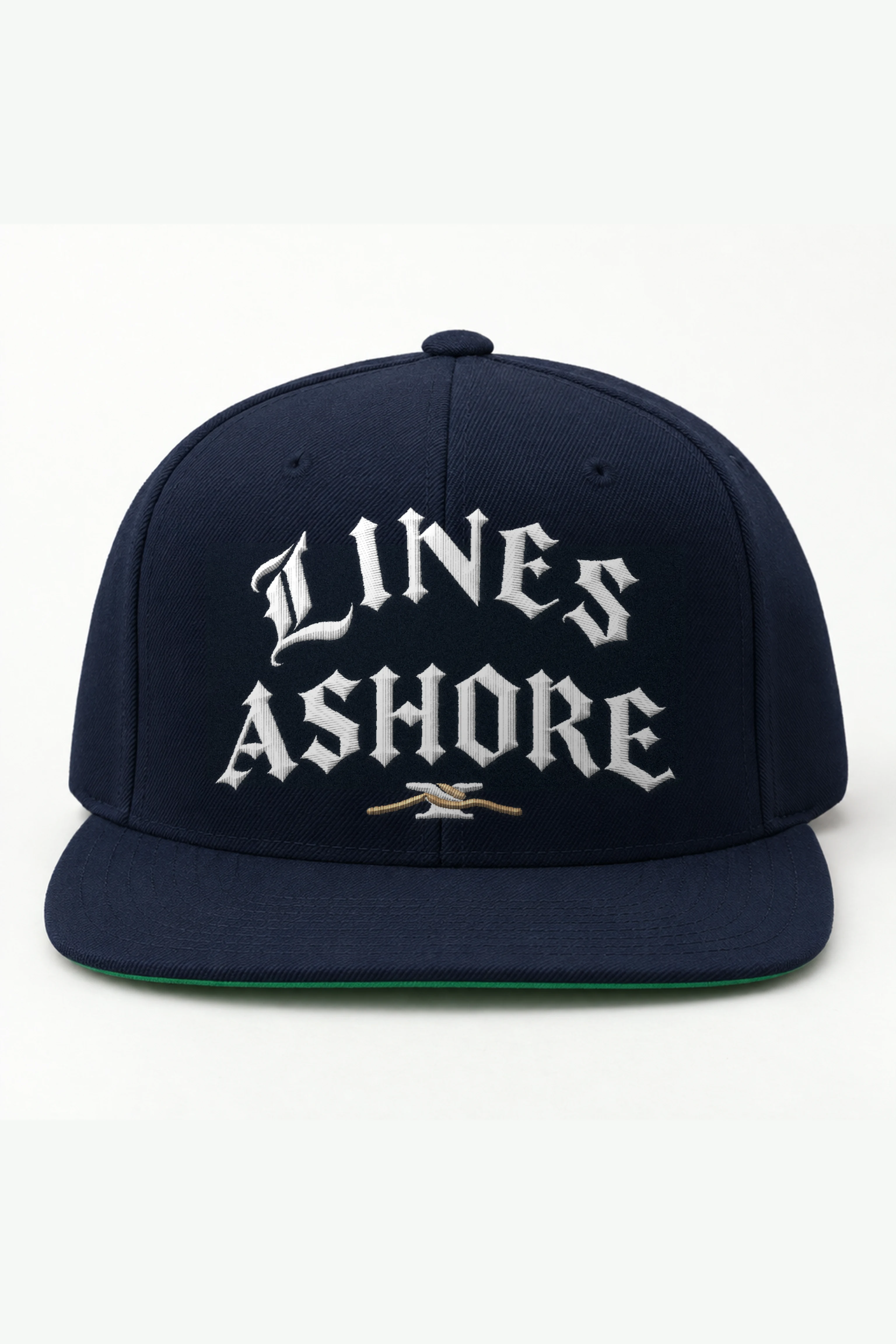 "Lines Ashore" Classic Snapback · Embroidered
