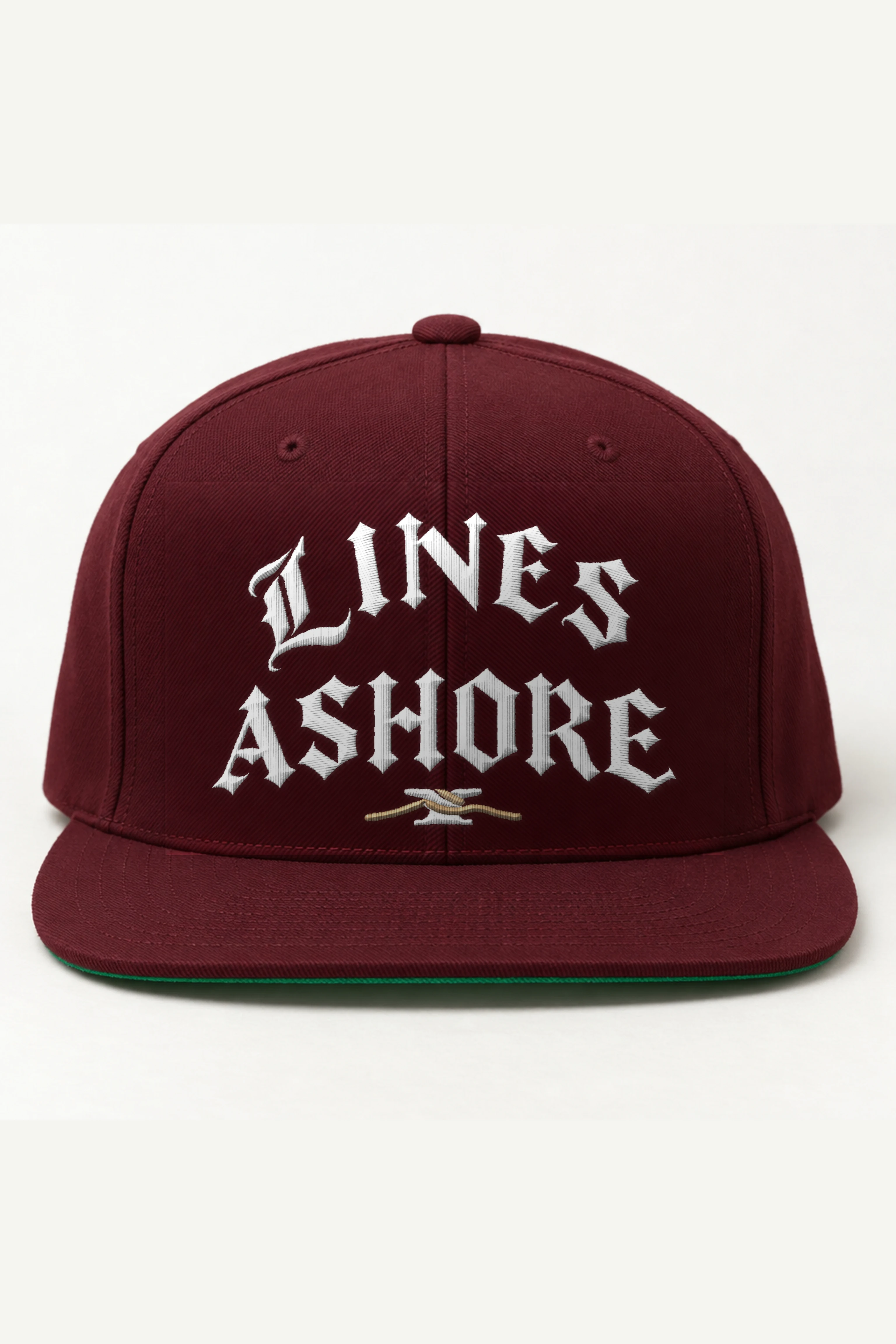 "Lines Ashore" Classic Snapback · Embroidered