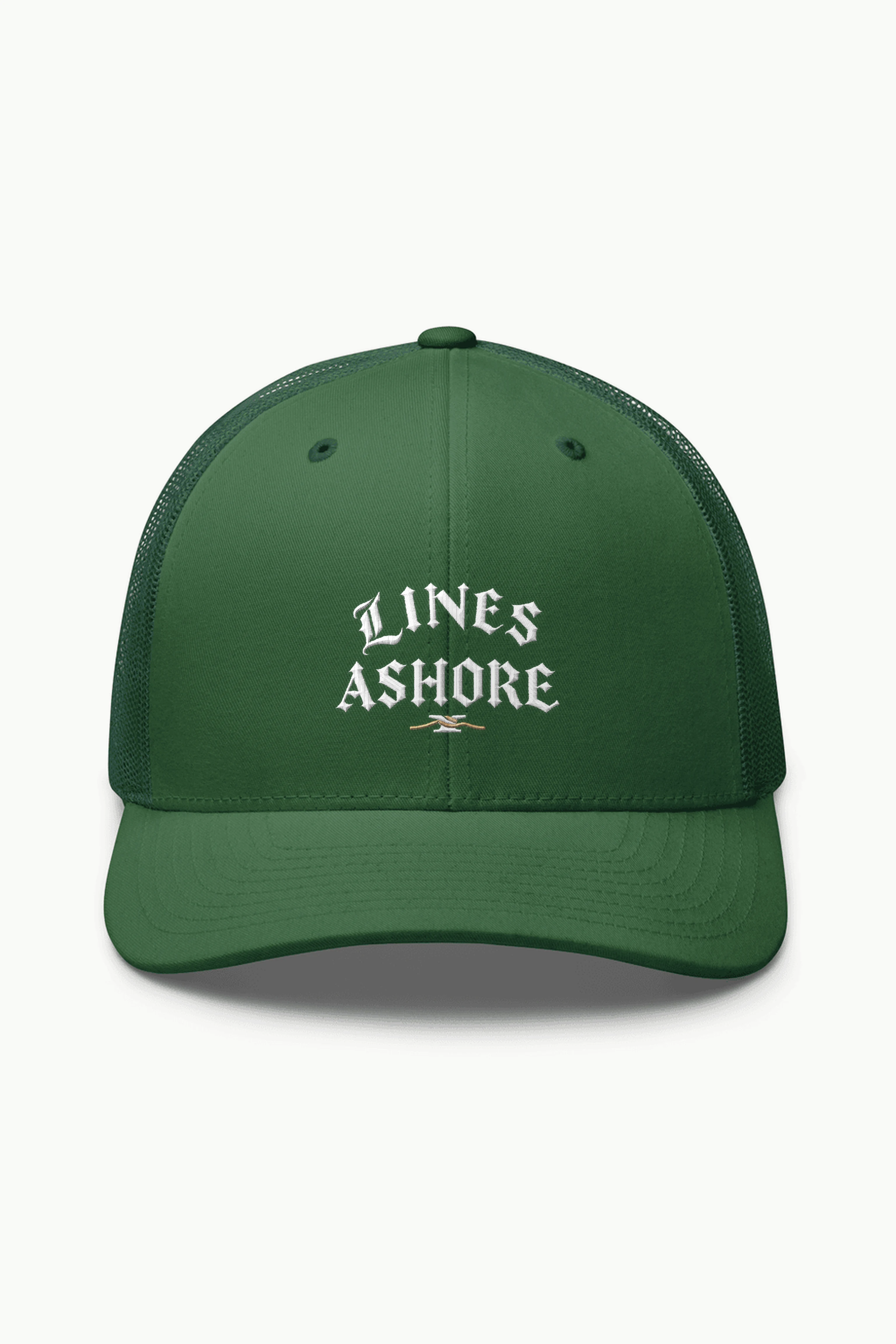 "Lines Ashore" Retro Trucker Cap · Embroidered