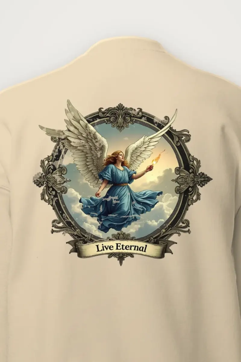 "Live Eternal Flame" Heavy Blend Unisex Crewneck Sweatshirt