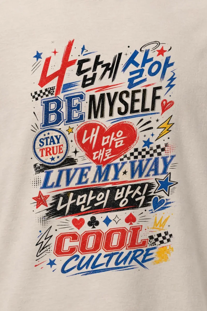 "Live My Way" Heavyweight Unisex Crewneck T-shirt