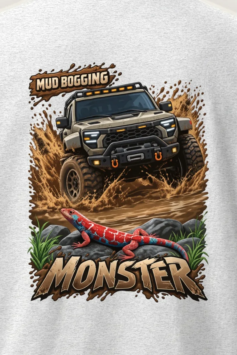 "Lizard Trail Riot" Heavyweight Unisex Crewneck T-shirt
