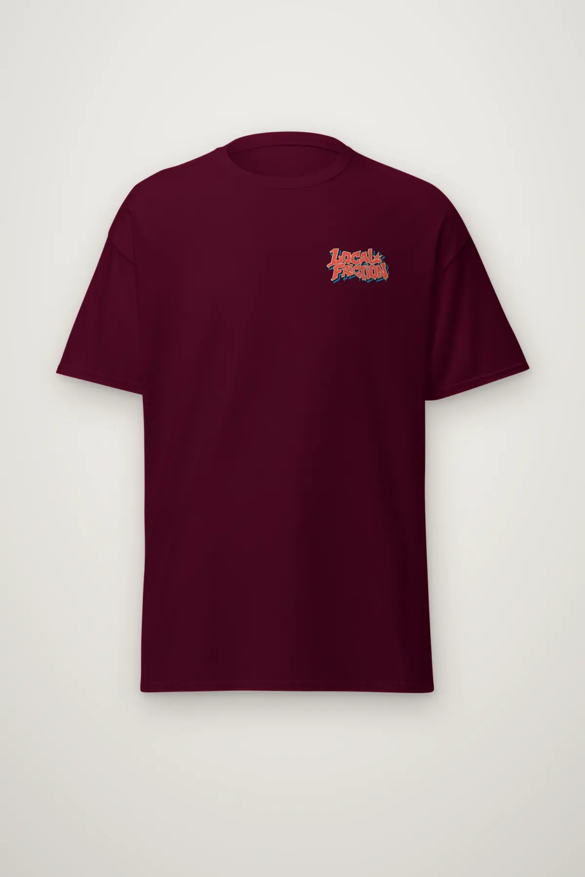 "Local Friction" Heavyweight Unisex Crewneck T-shirt