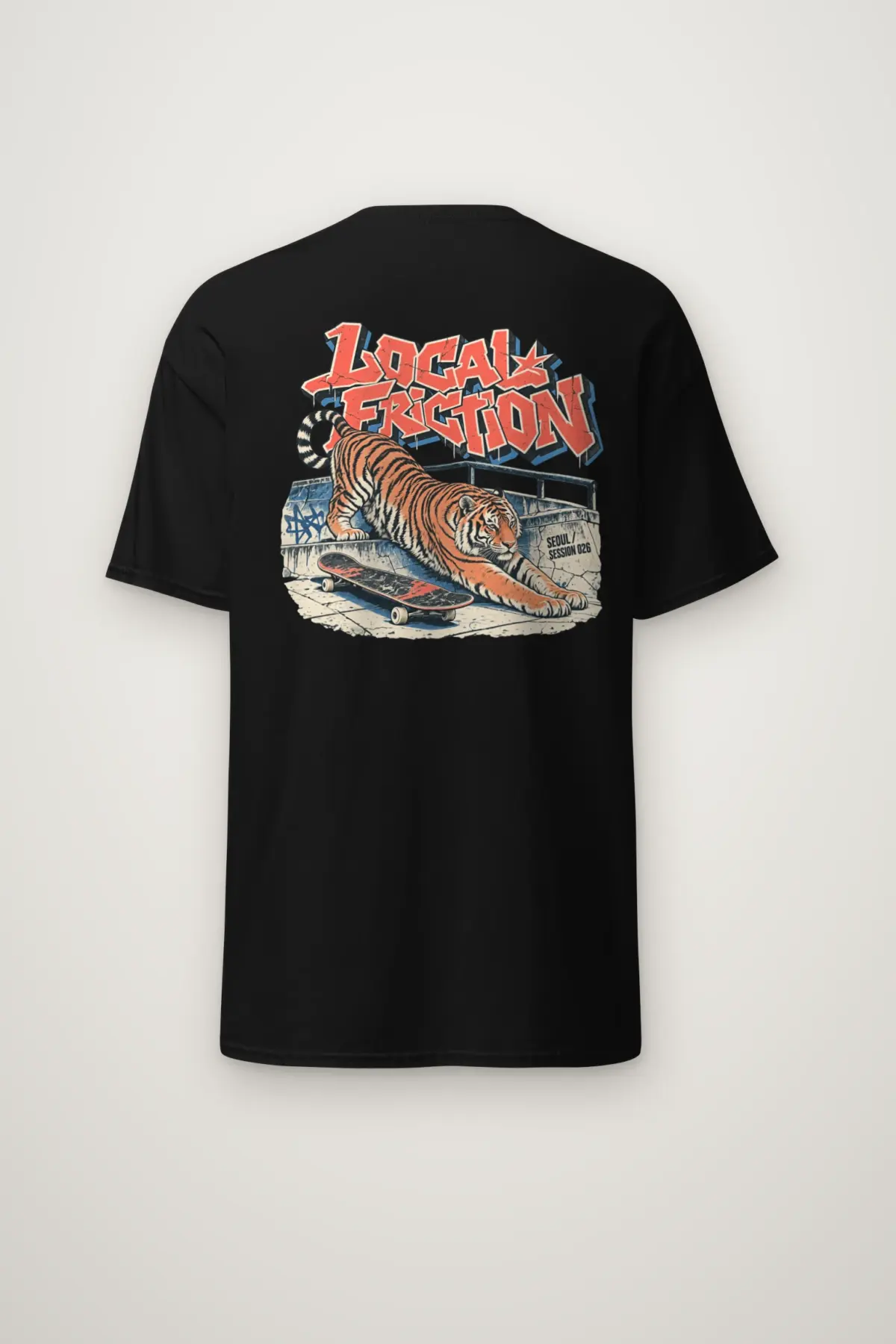 "Local Friction" Heavyweight Unisex Crewneck T-shirt